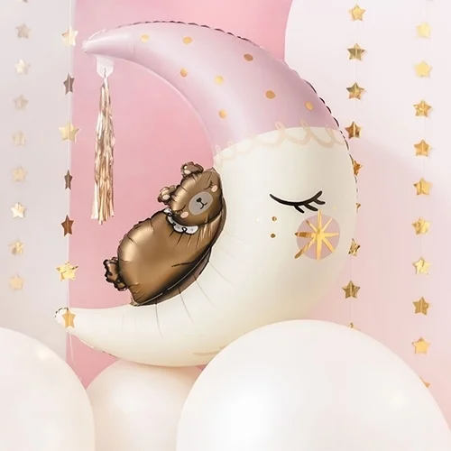 Luftballon, Monddeko, Baby-Mond, Schnuller- oder Plüschmotiv, Ballongirlande