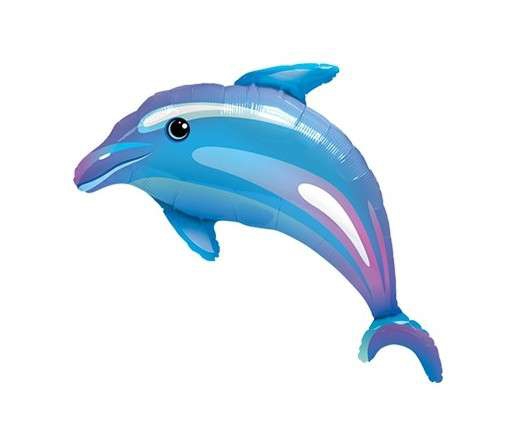 Folienballon Delfin ca. 100cm Folienballon Delfin ca. 100cm