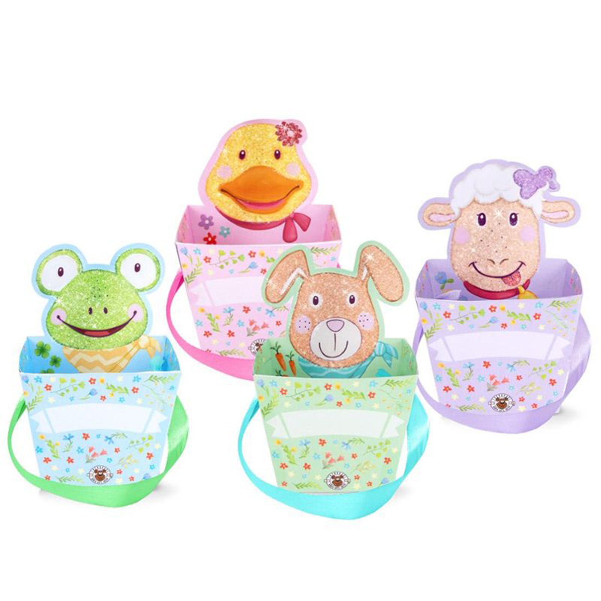 Glitzer Geschenkkörbchen Glitzer Geschenkkörbchen