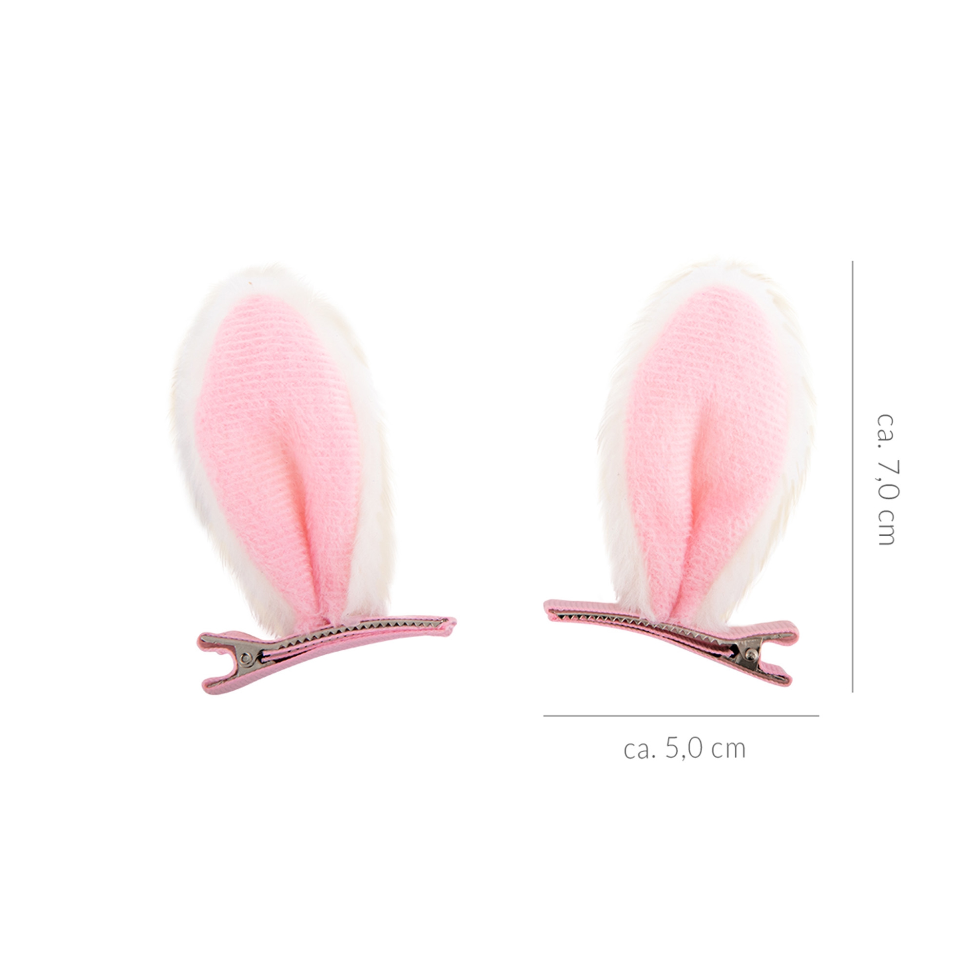 2er Set Haarklammern "Hasenohren" 2er Set Haarklammern "Hasenohren"