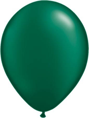 Qualatex Latexballon Pearl Forest Green Ø 13cm Qualatex Latexballon Pearl Forest Green Ø 13cm