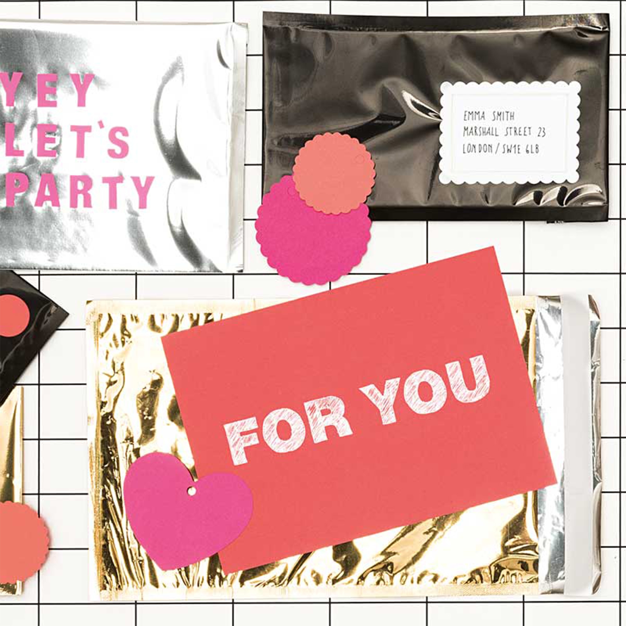 5 Schwarze Versandtaschen 5 Schwarze Versandtaschen