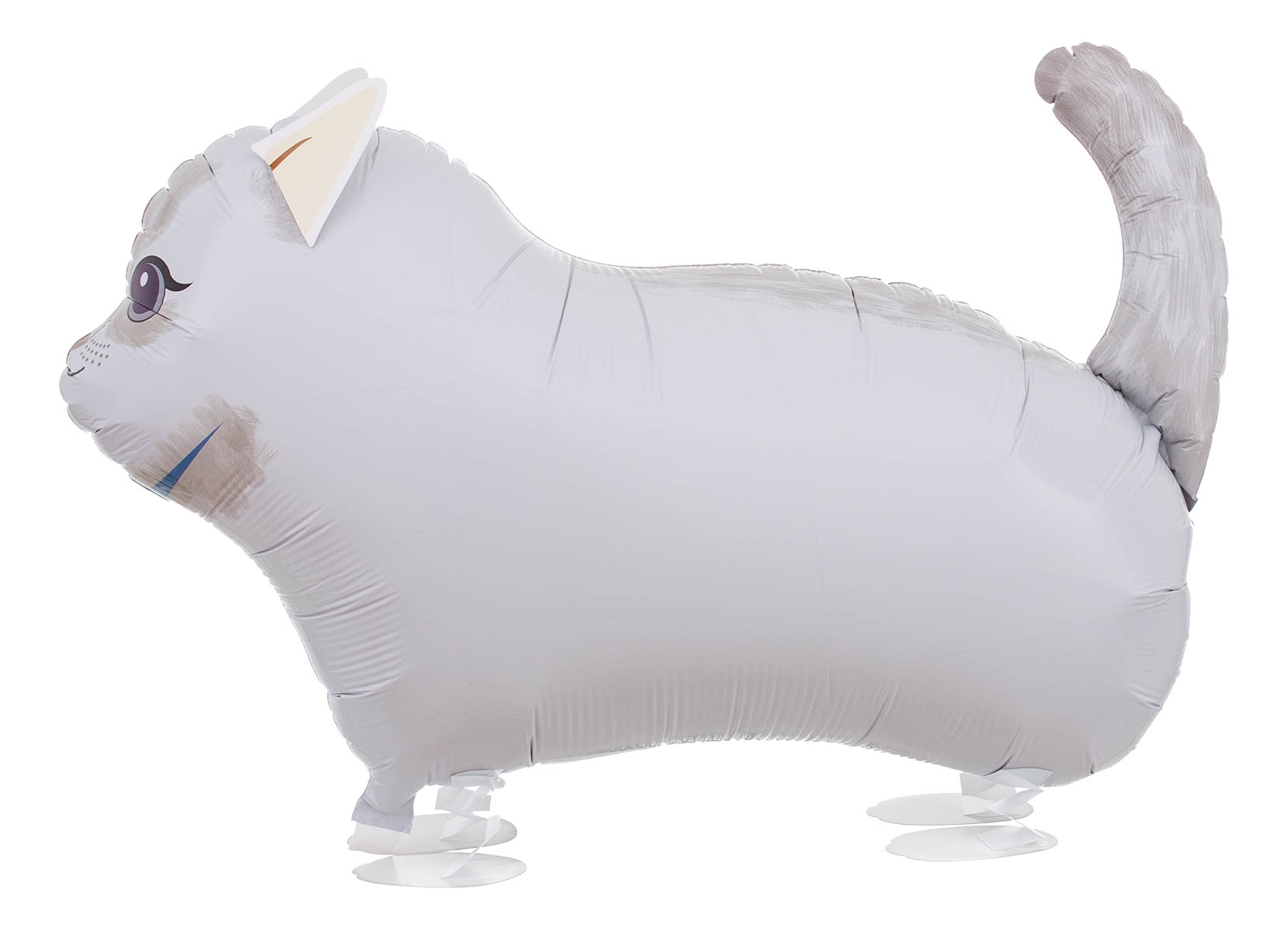 Airwalker Weiße Katze 57cm Airwalker Weiße Katze 57cm