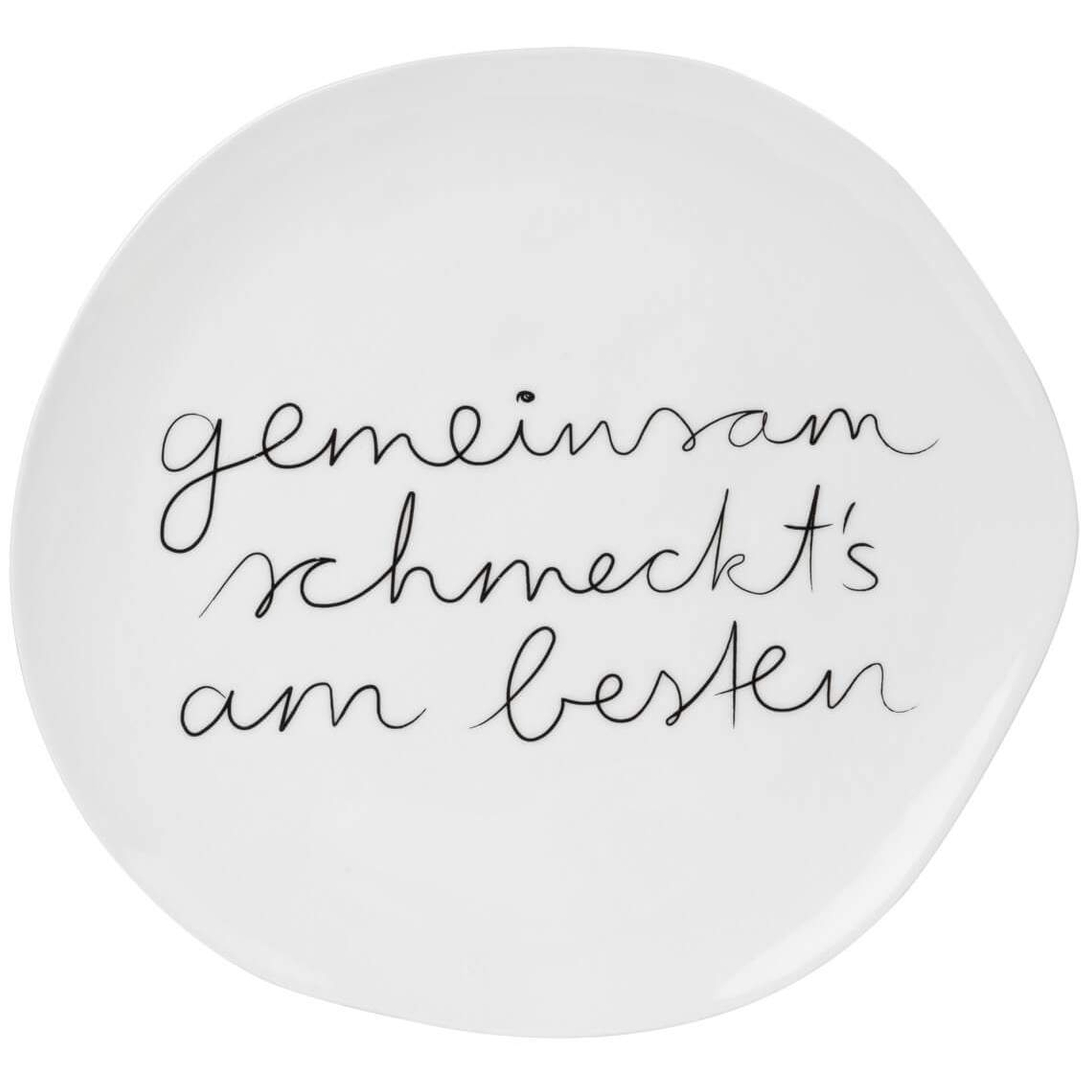 Räder Design - Teller "Gemeinsam schmeckts..."