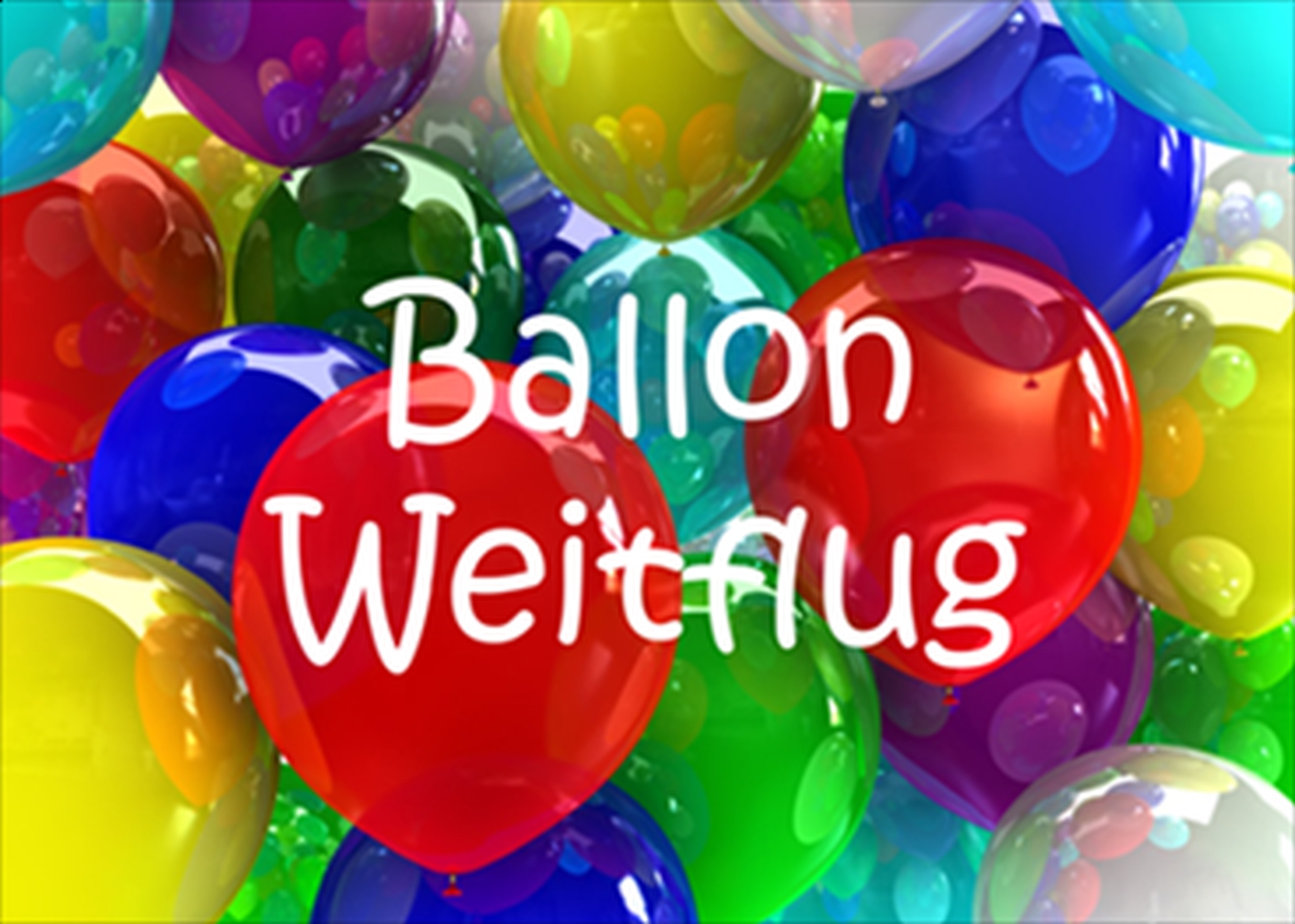 Flugkarte "Ballon Weitflug"