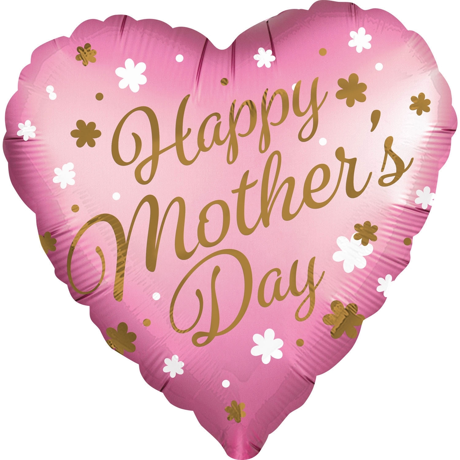 Folienballon Supershape "Happy Mother's Day" Herz 71cm