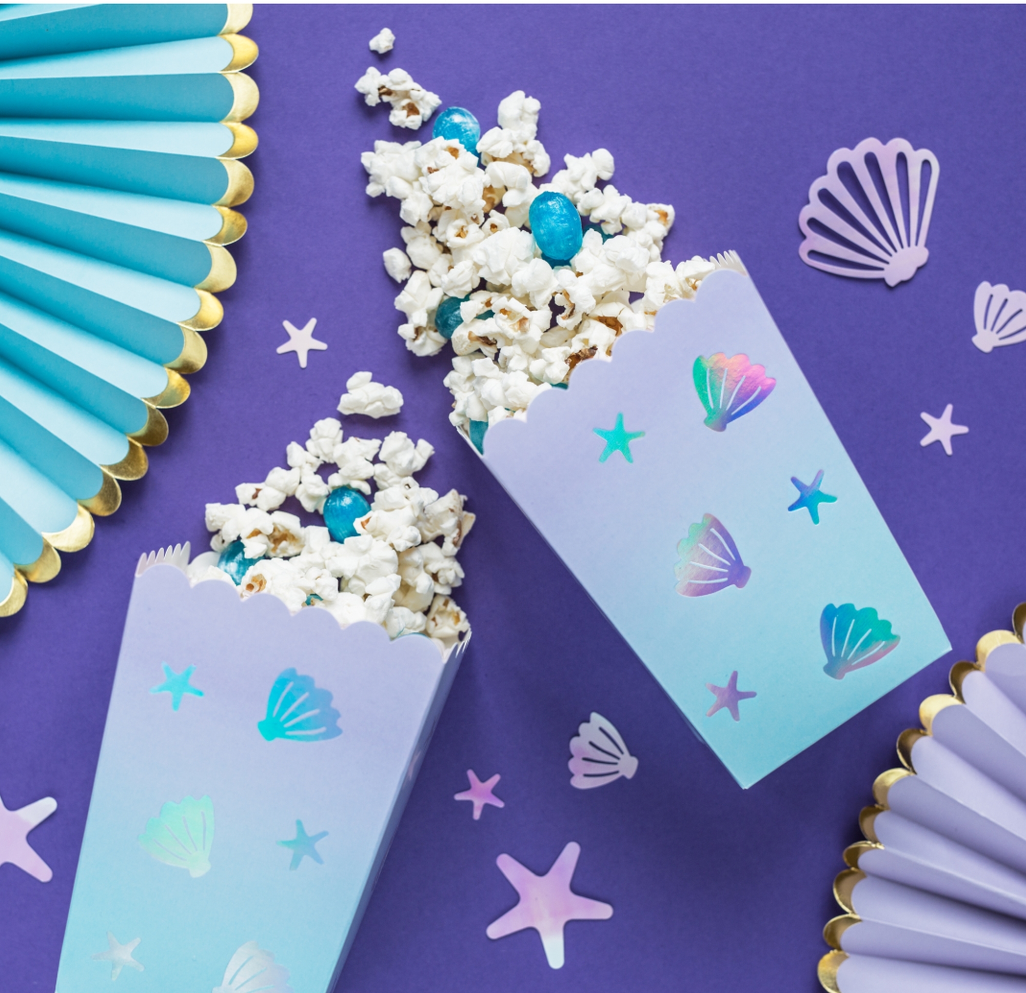 Unterwasser - 6 Popcorn Boxen Unterwasser - 6 Popcorn Boxen