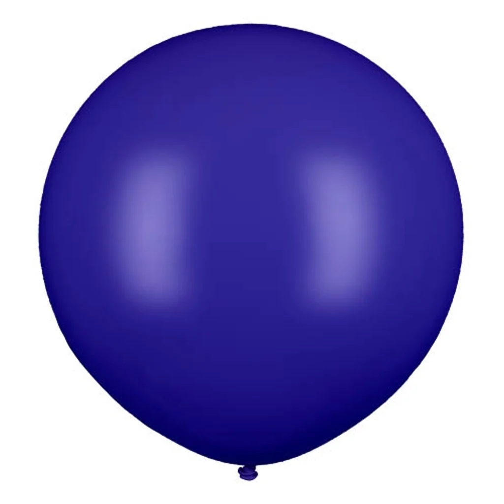 balloon, blue, rund, feier, ballon