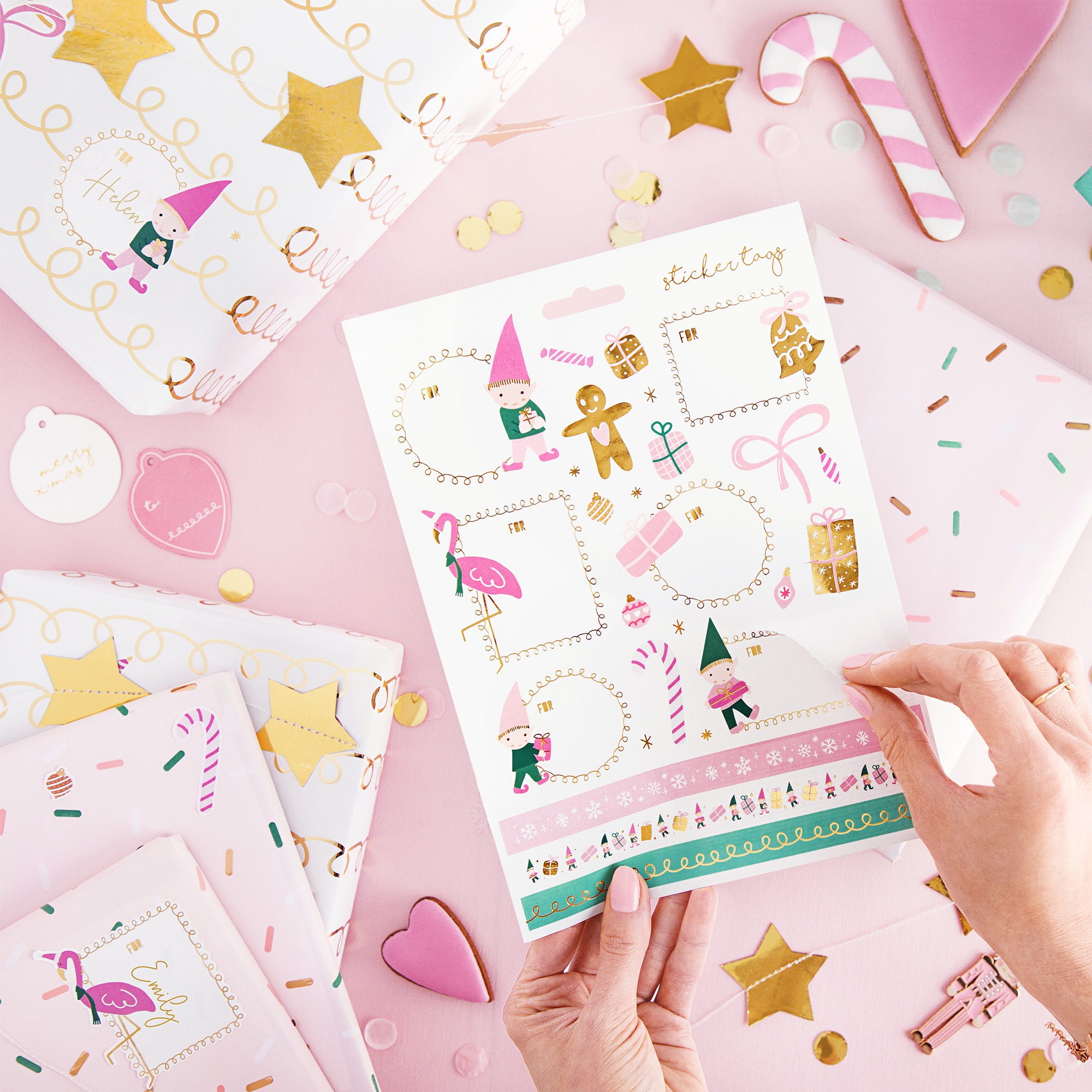 Weihnachtssticker "Wichtel" Weihnachtssticker "Wichtel"