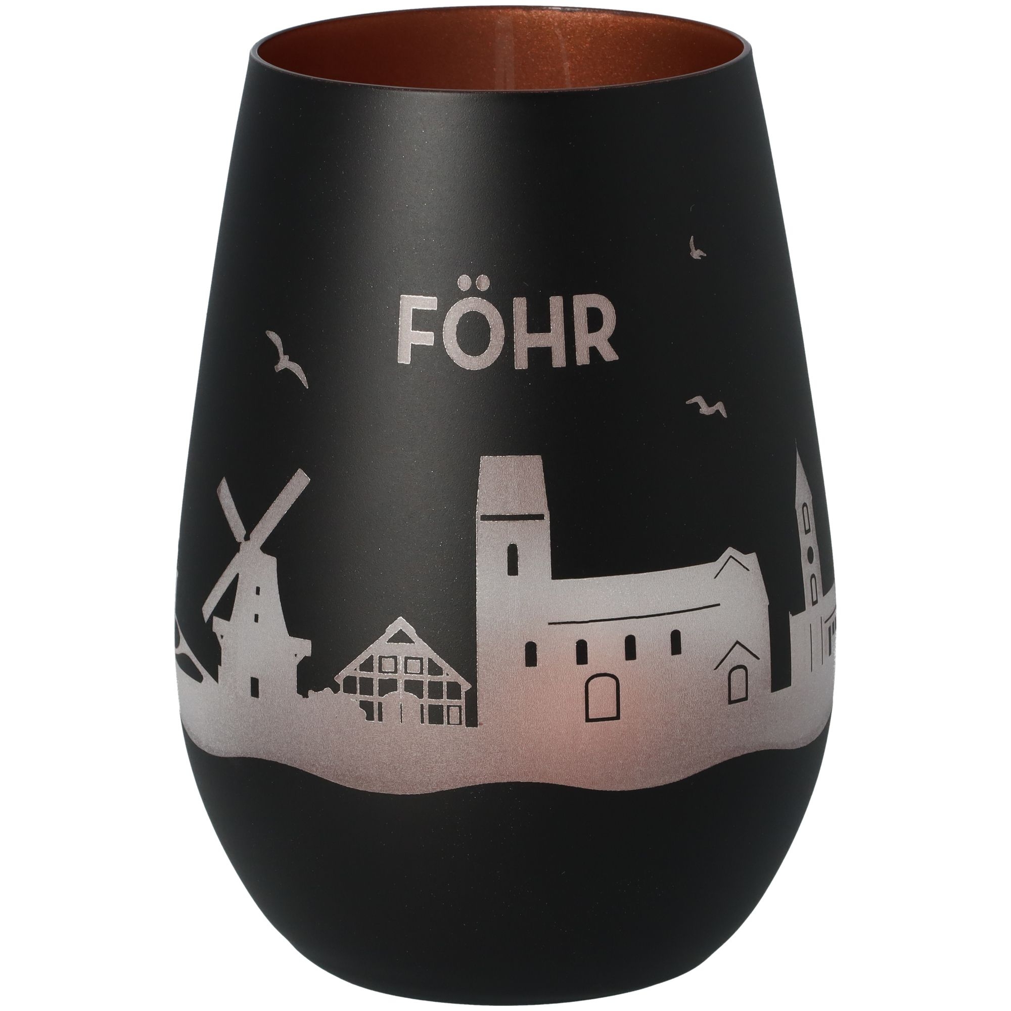 Windlicht Skyline Föhr Schwarz/Bronze Windlicht Skyline Föhr Schwarz/Bronze