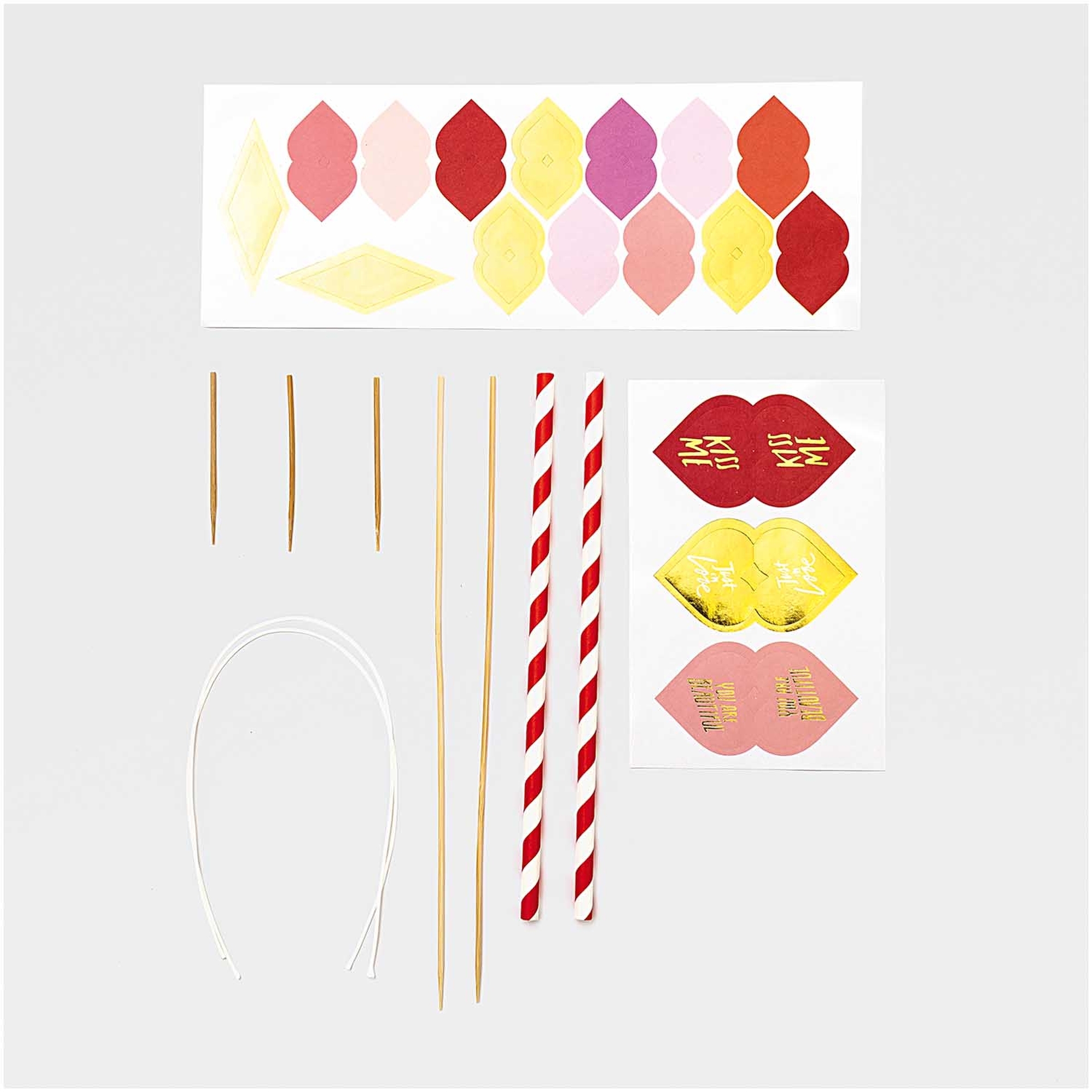 Cake Topper - Girlande Herzen Cake Topper - Girlande Herzen