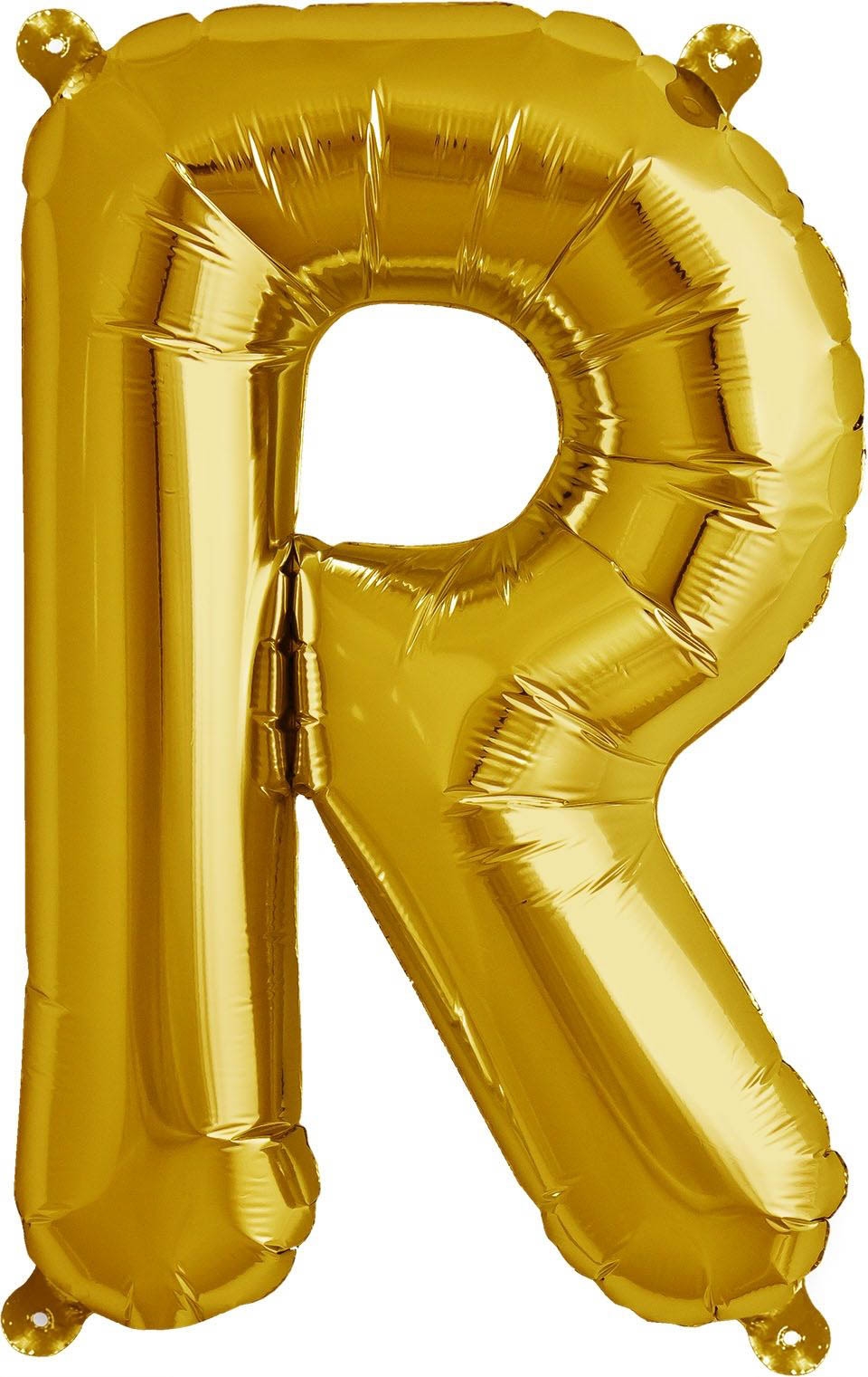 Luftballon Buchstabe R Gold 40cm