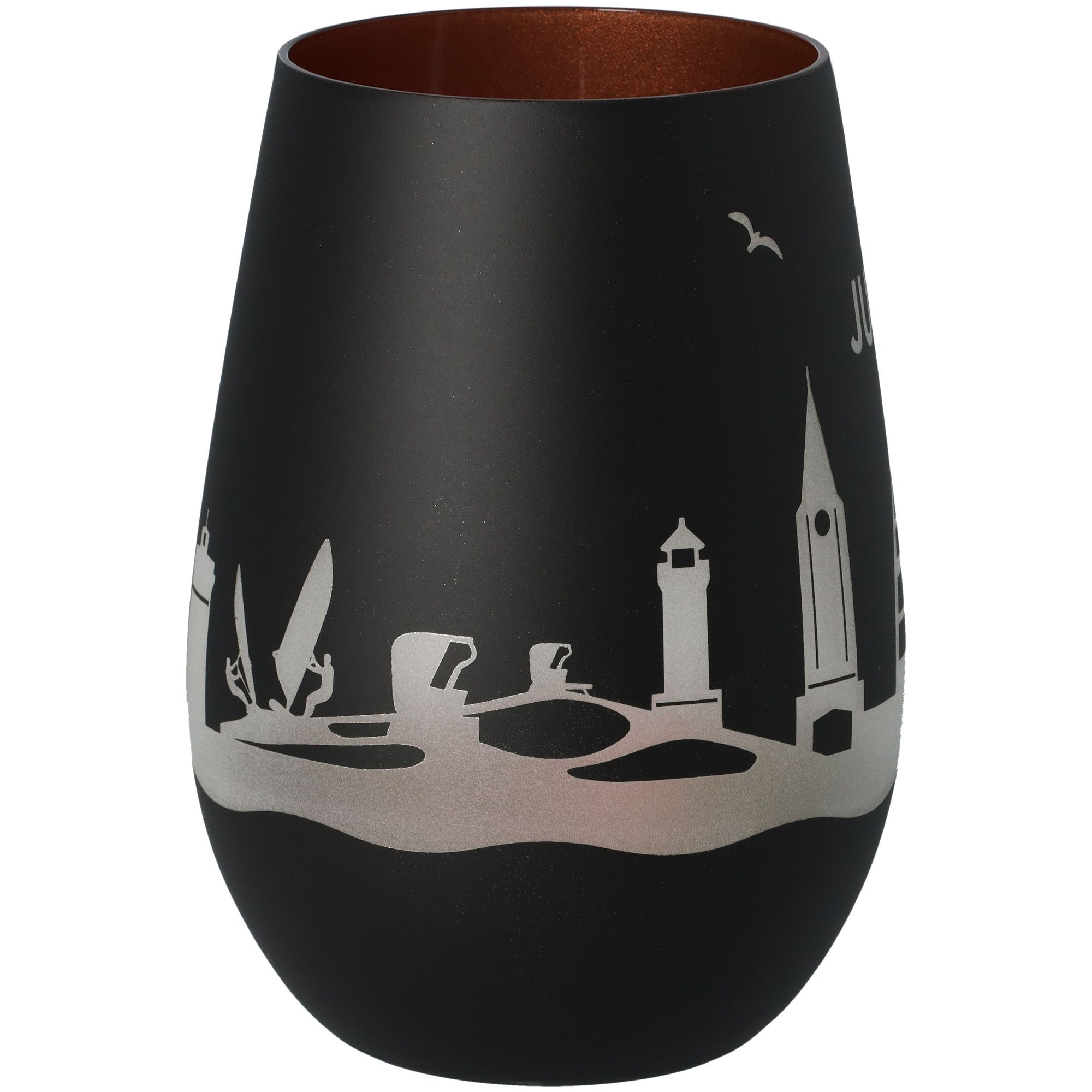 Windlicht Skyline Juist Schwarz/Bronze Windlicht Skyline Juist Schwarz/Bronze