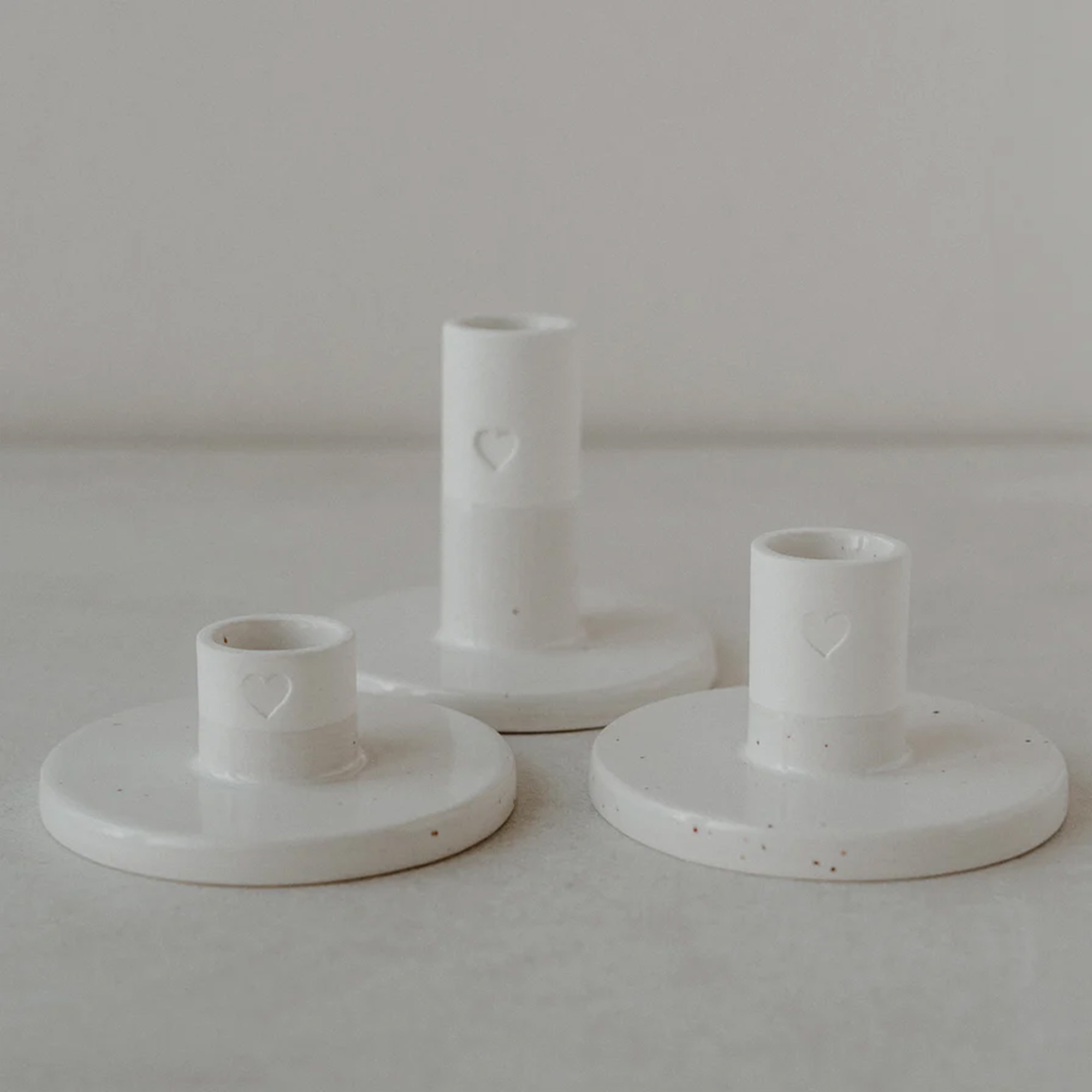 Eulenschnitt - Kerzenständer Herz klein Eulenschnitt - Kerzenständer Herz klein