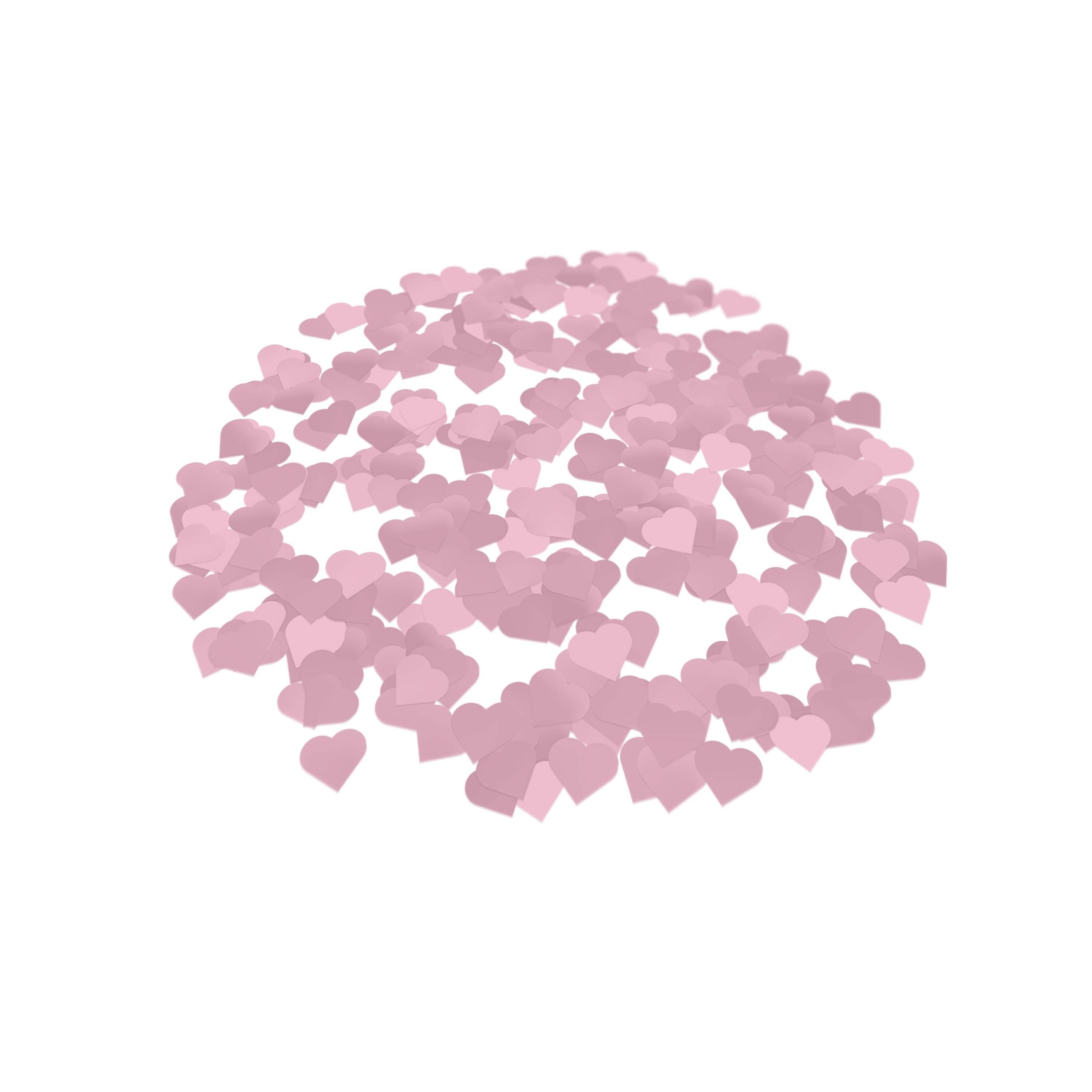 Folienkonfetti 3cm Herz 15g Satin Rosa Folienkonfetti 3cm Herz 15g Satin Rosa