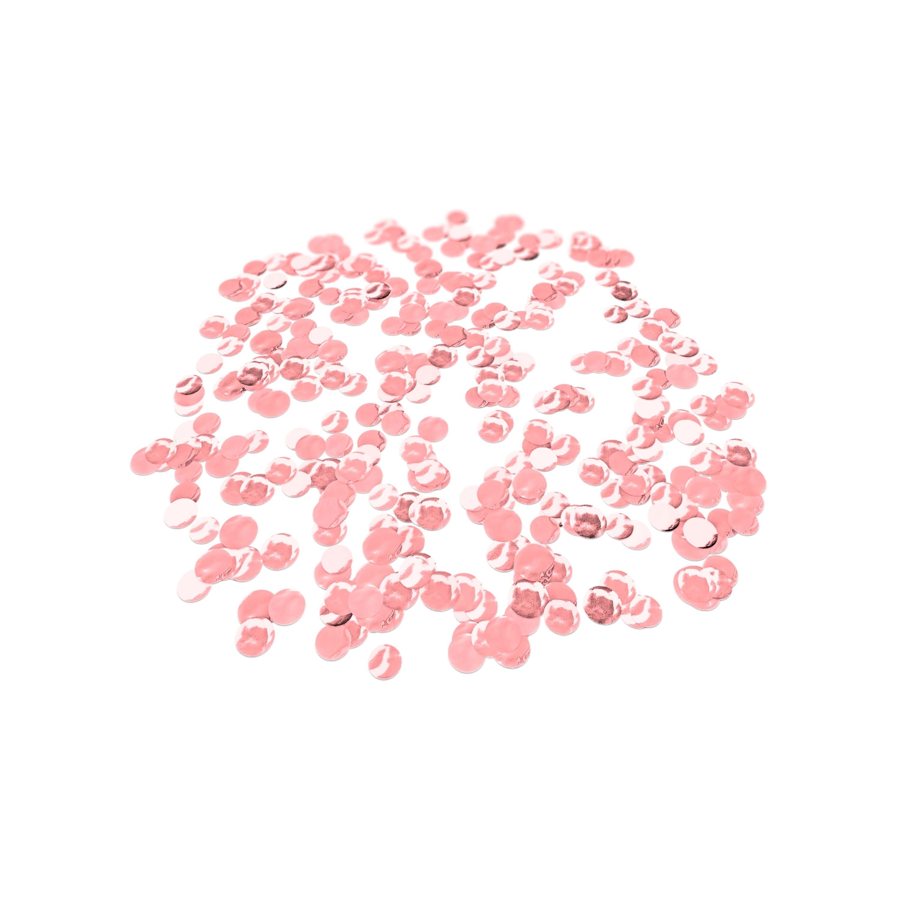 Folienkonfetti 2cm Rund 100g Rose Gold