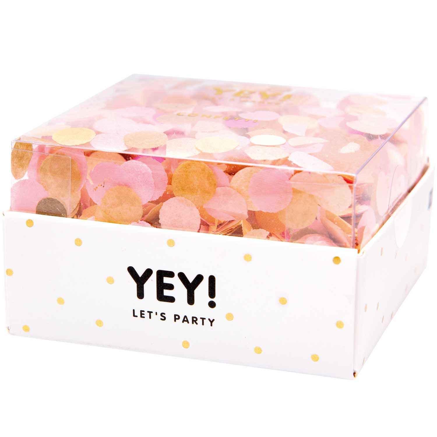 Konfetti - Natur/Puder/Pink/Rosa Mix 20g Konfetti - Natur/Puder/Pink/Rosa Mix 20g