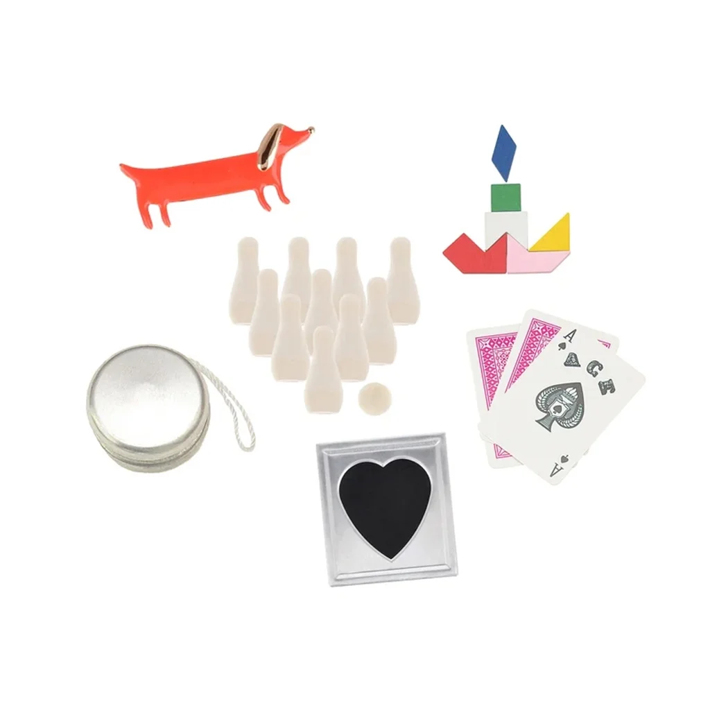 toy, card, dice, heart, magnets