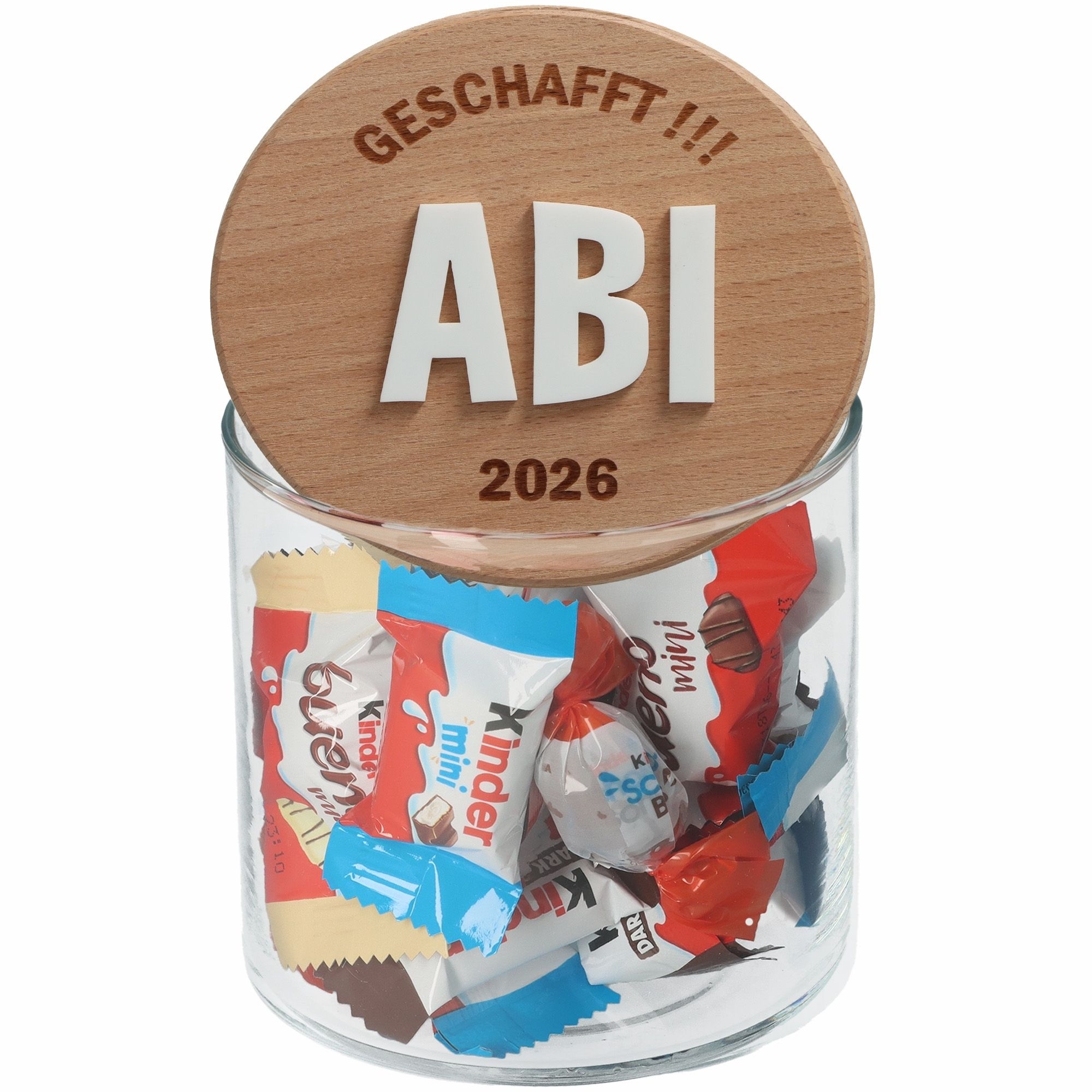 glasbehälter, keksdose, holzdeckel, abi 2026, gewürzbehälter