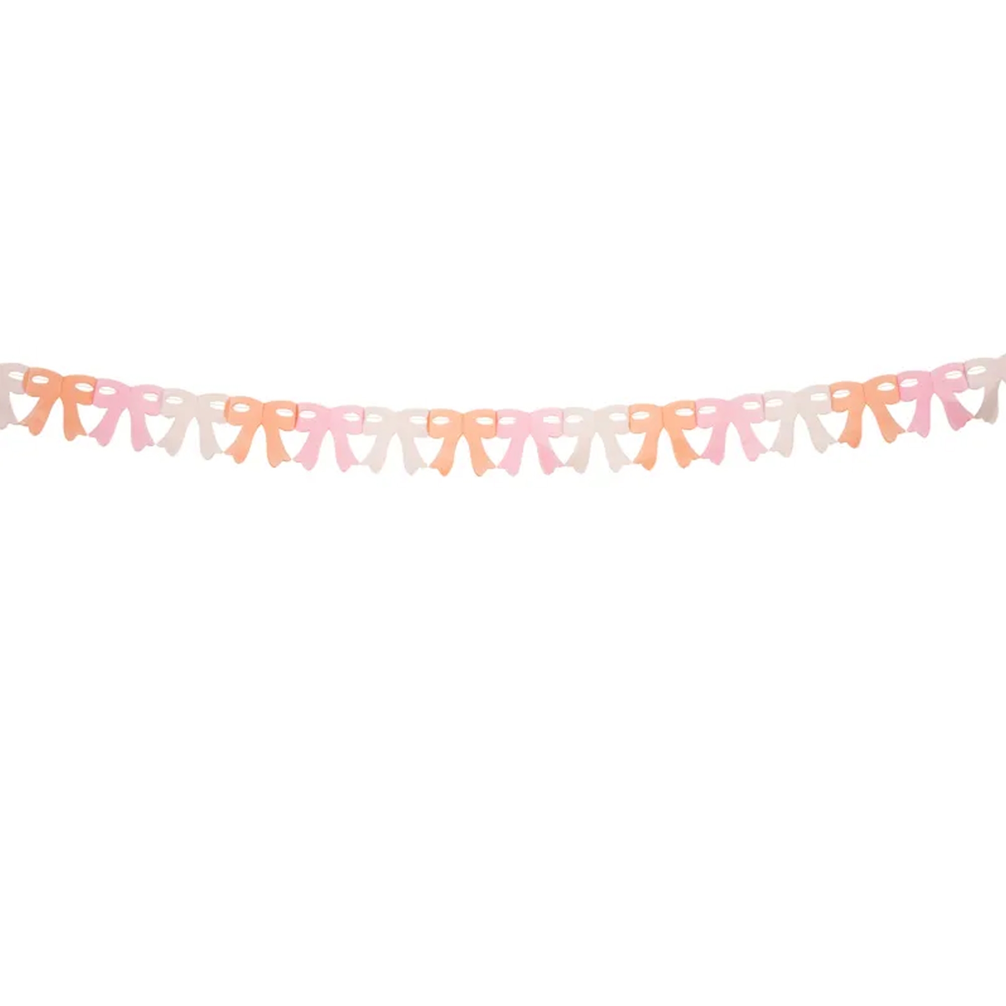 Papiergirlande "Schleifen" 3m Papiergirlande "Schleifen" 3m