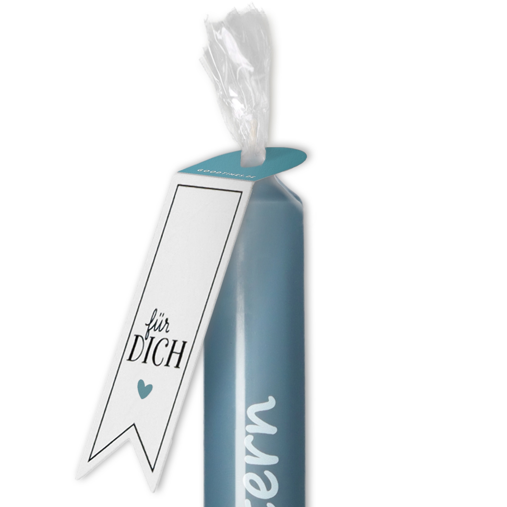 Stabkerze Saphir "Frohe Ostern"