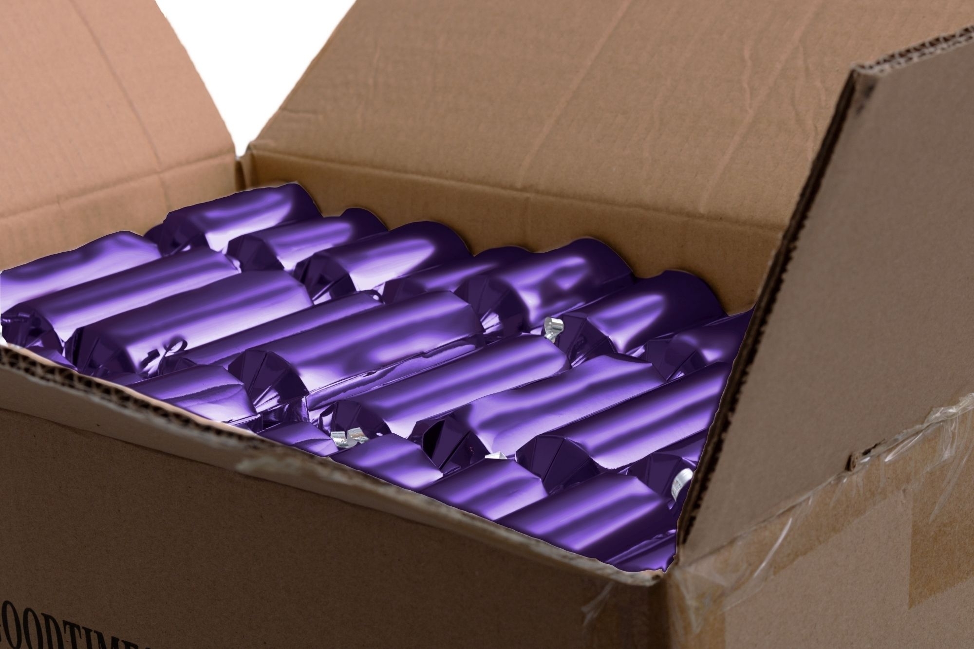 Knallbonbon 30cm Uni 50 Stück lila Knallbonbon 30cm Uni 50 Stück lila