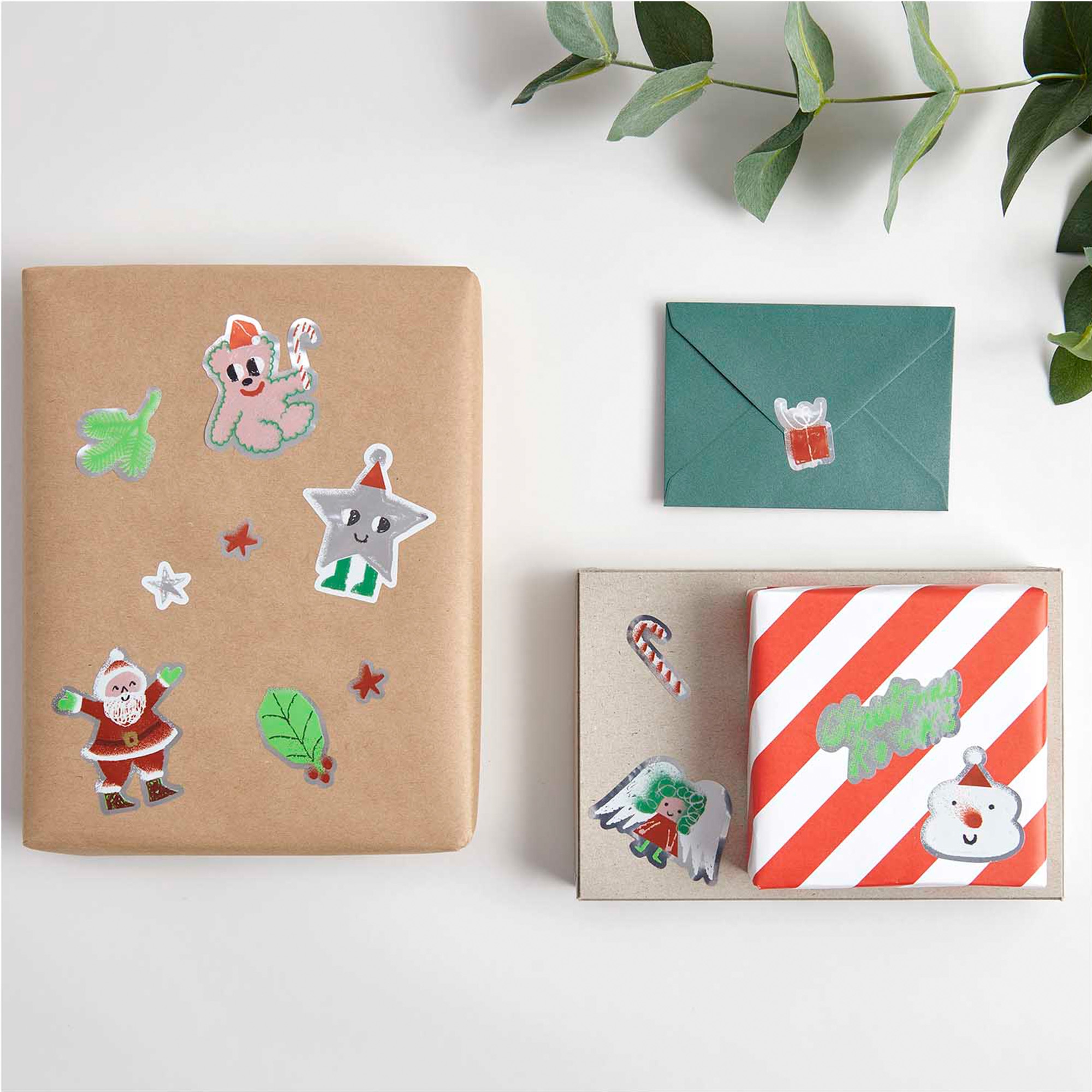 Sticker Christmas Rocks Airbrush, 100 Stk. Sticker Christmas Rocks Airbrush, 100 Stk.