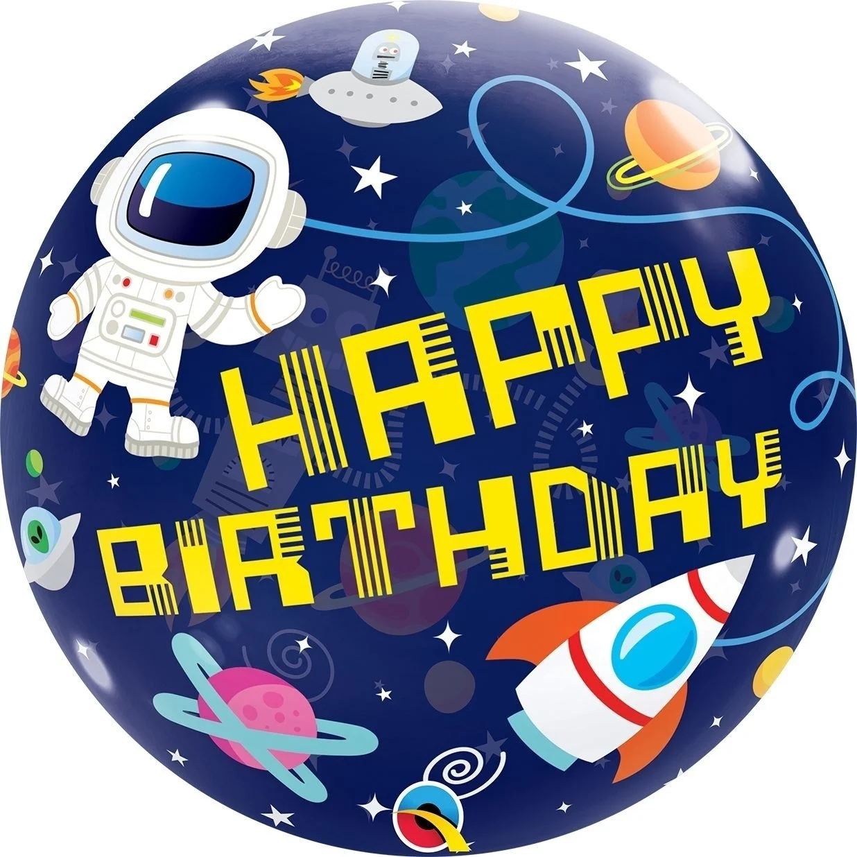 Weltraum, Geburtstag, Ballon, Astronaut, Rocket