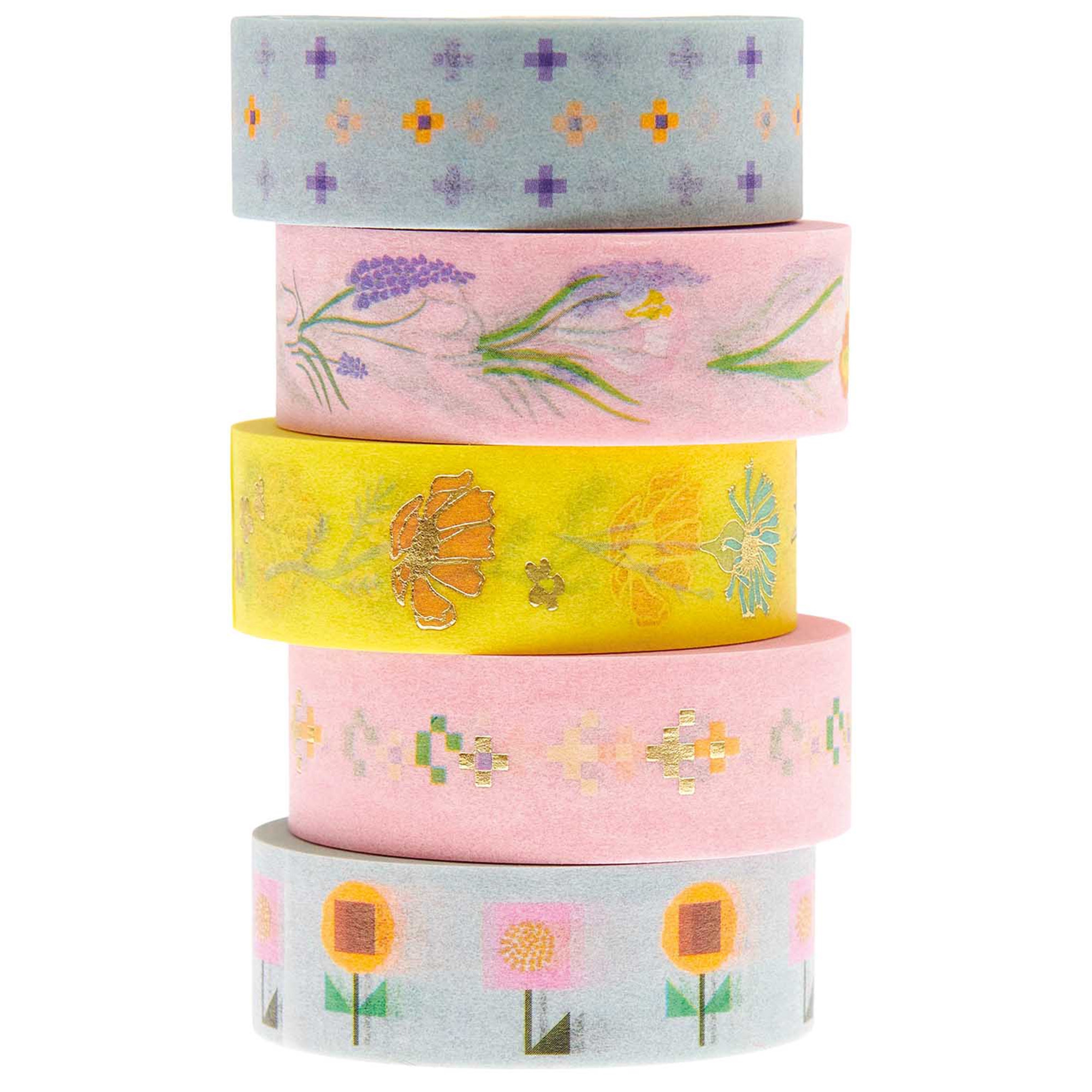 5 Tapes im Set "Futschikato" Floral 5 Tapes im Set "Futschikato" Floral
