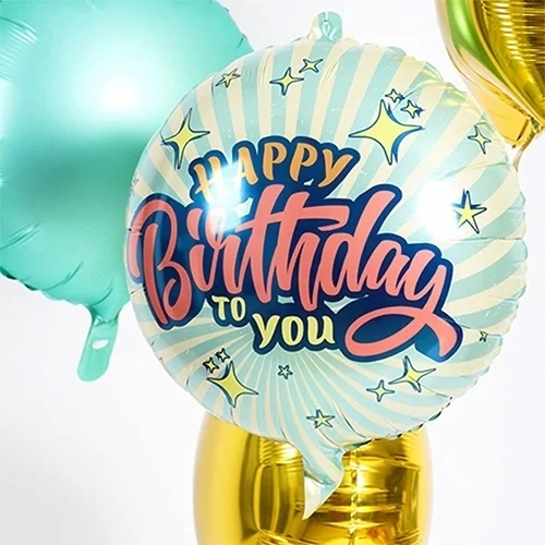 balloon, birthday balloon, foil balloon, happy birthday, decorative balloon