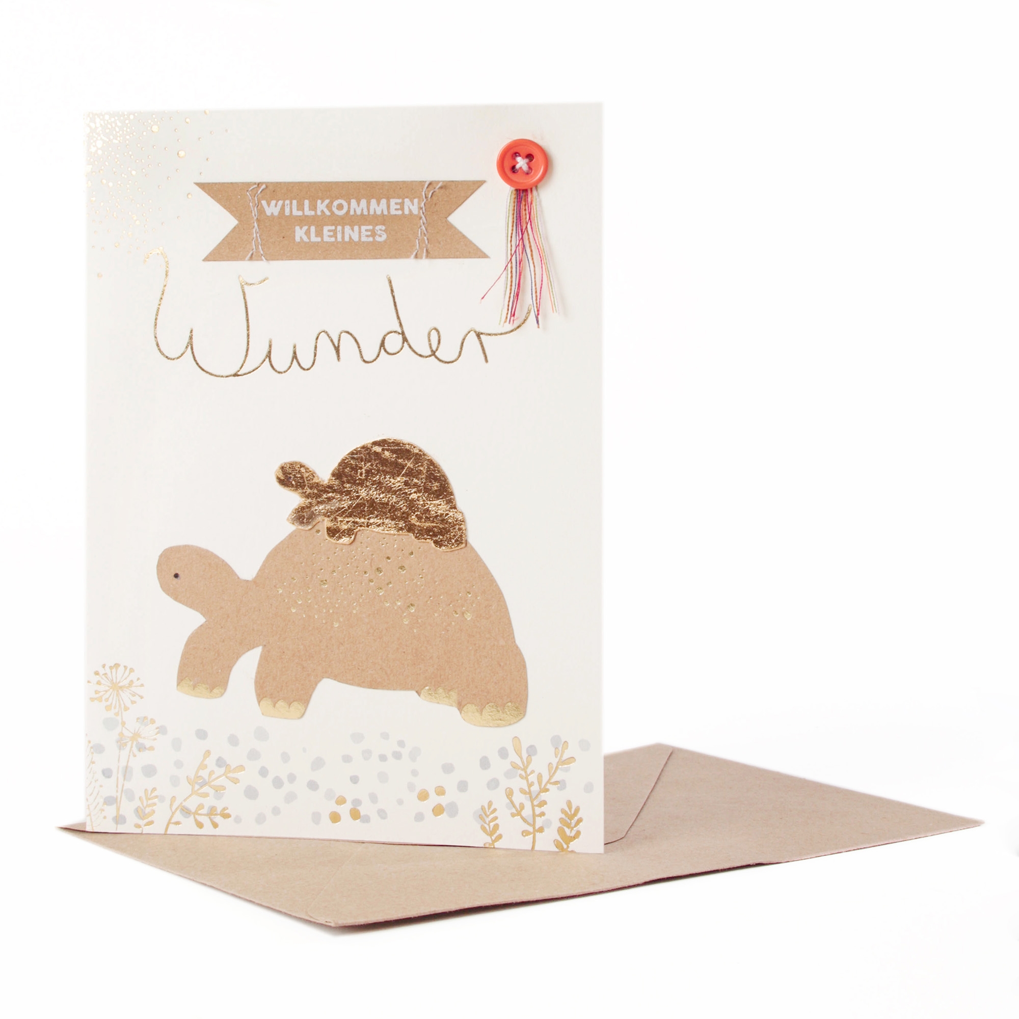 074261862beae6eab57c1175a8b21742e8badeac Kleine Wunder Karte "Willkommen kleines Wunder"
