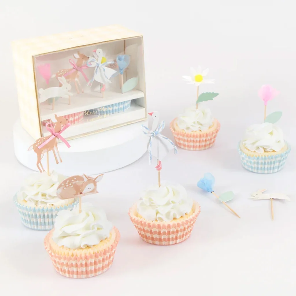 Meri Meri - Cupcake Set "Little Animals" 48 Teilig