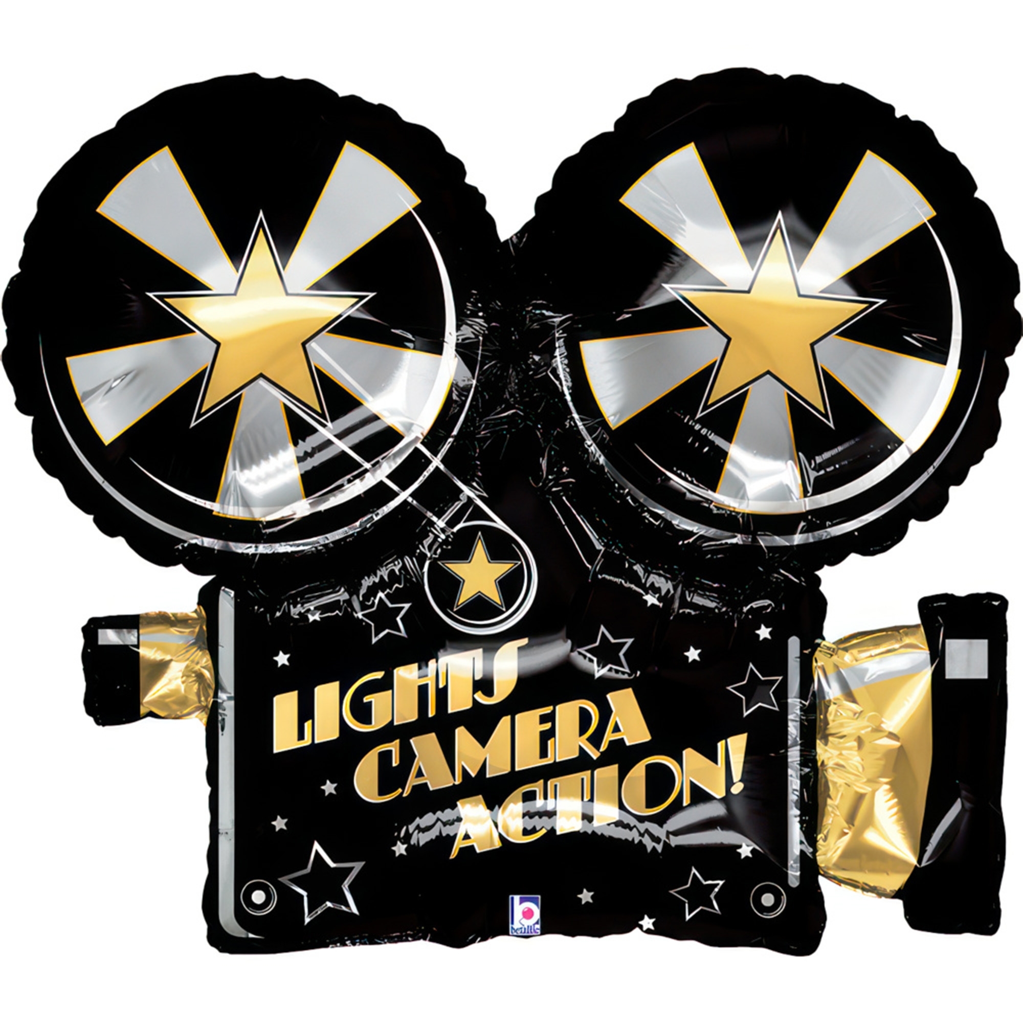 Folienballon "Lights Camera Action" 75cm