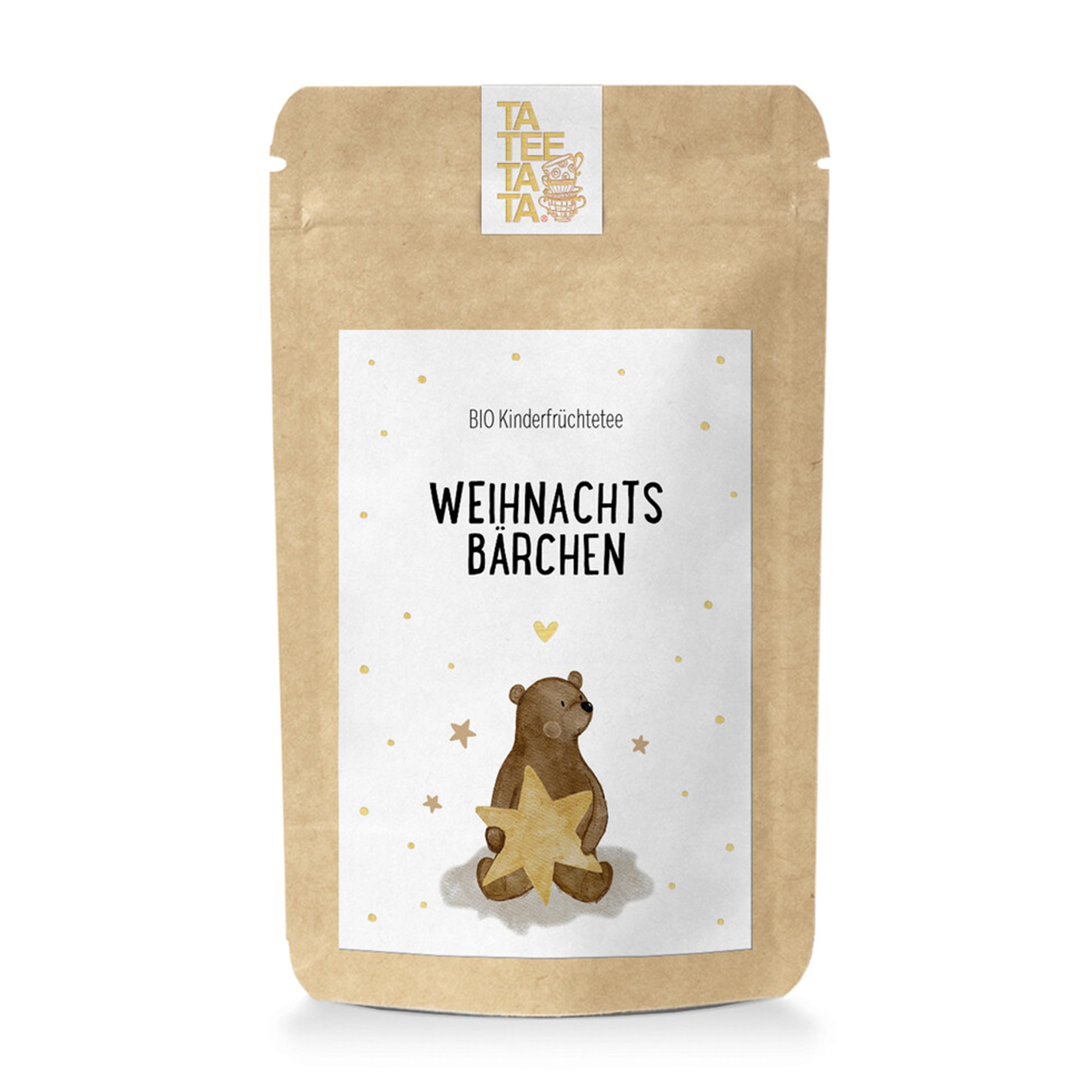 Tee BIO Kinderfrüchtetee "Weihnachts Bärchen" Kinderpunsch Geschmack, 15 g