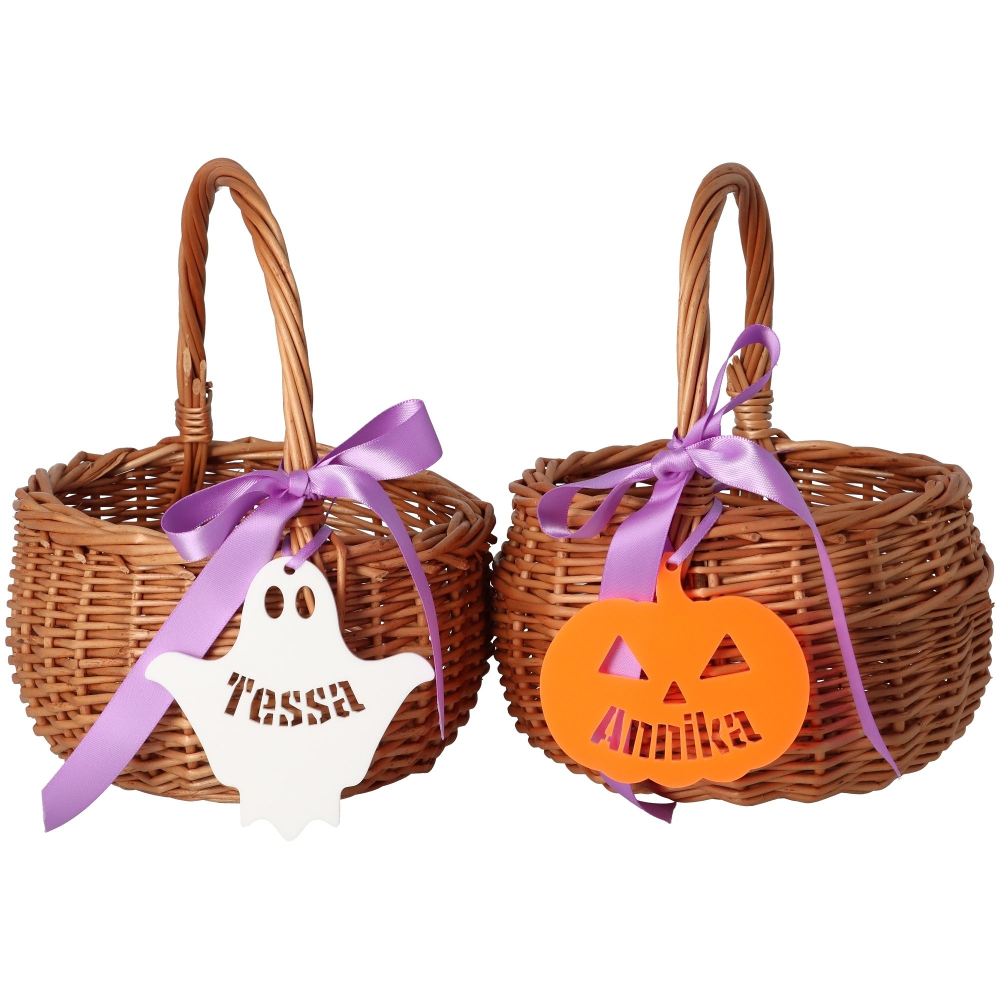 Halloweenkörbchen mit Namen "Gespenst" Korb, Zubehör, Tasche, Handtasche