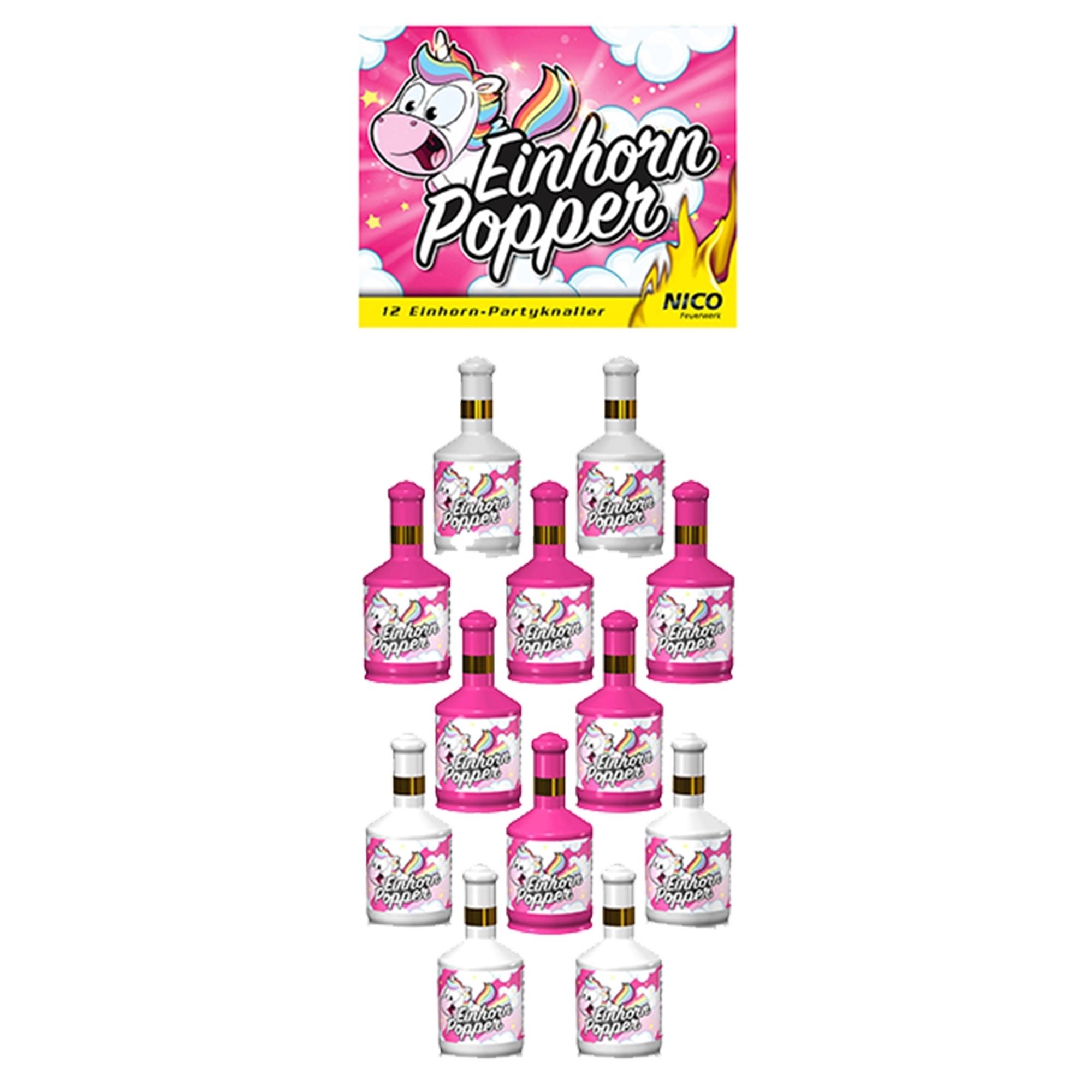 Einhorn Popper, 12er-Beutel Einhorn Popper, 12er-Beutel