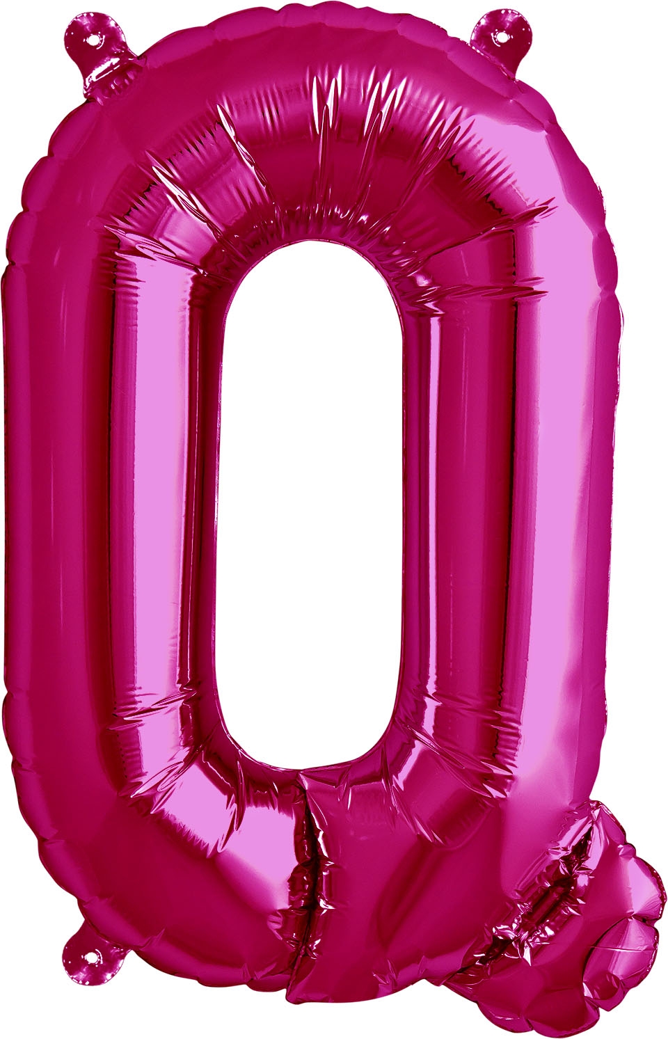 Luftballon Buchstabe Q Pink 40cm