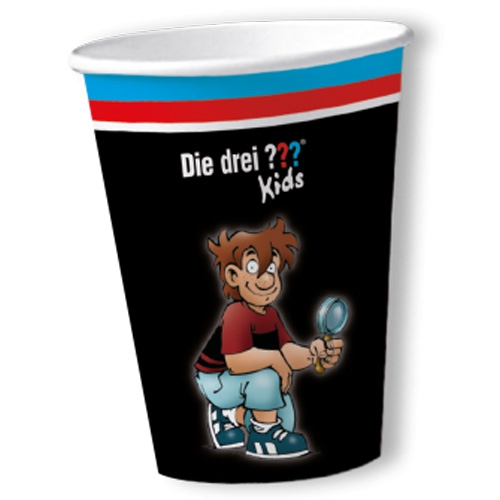 Die drei ??? Kids - 8 Pappbecher Die drei ??? Kids - 8 Pappbecher