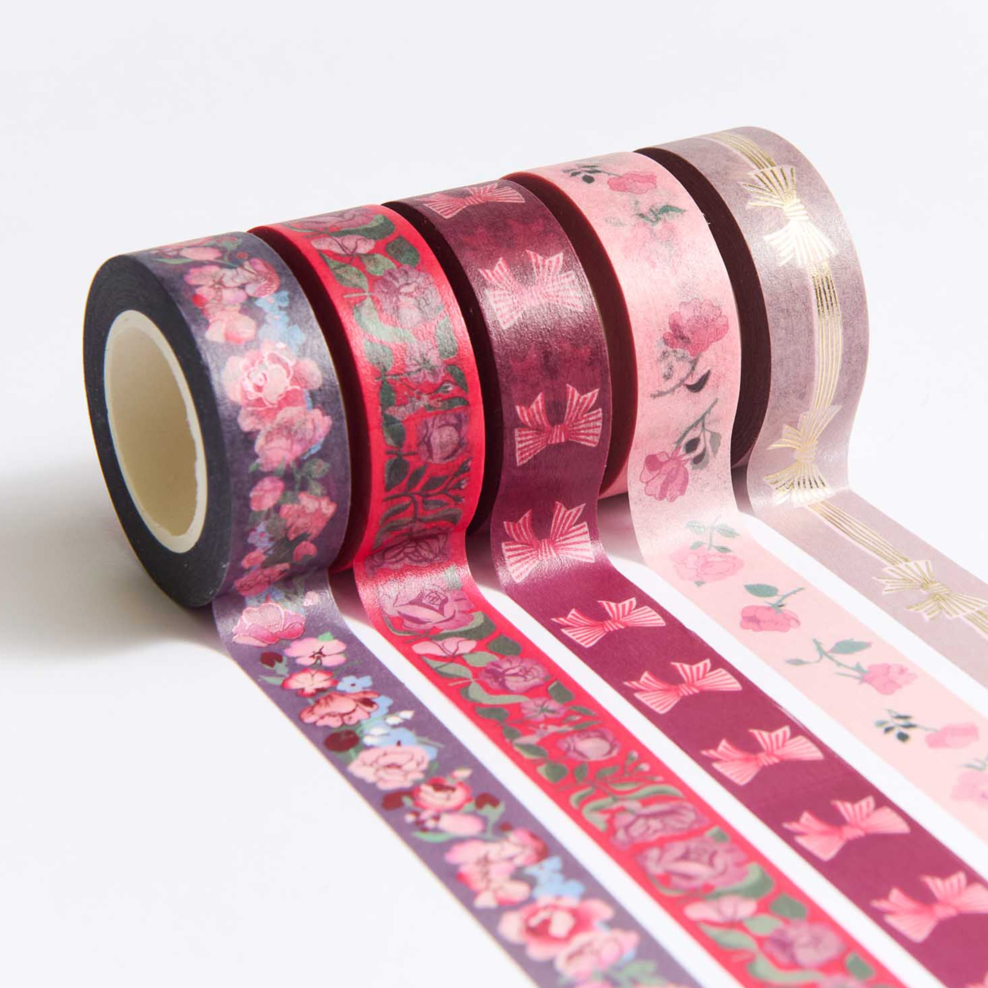5 Tapes im Set "La Vie en Rose" Pink