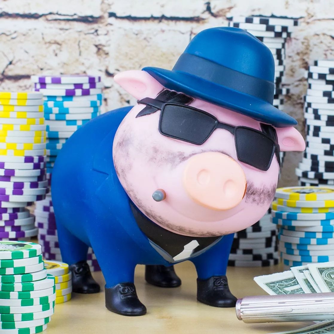 Sparschwein "Mafioso"