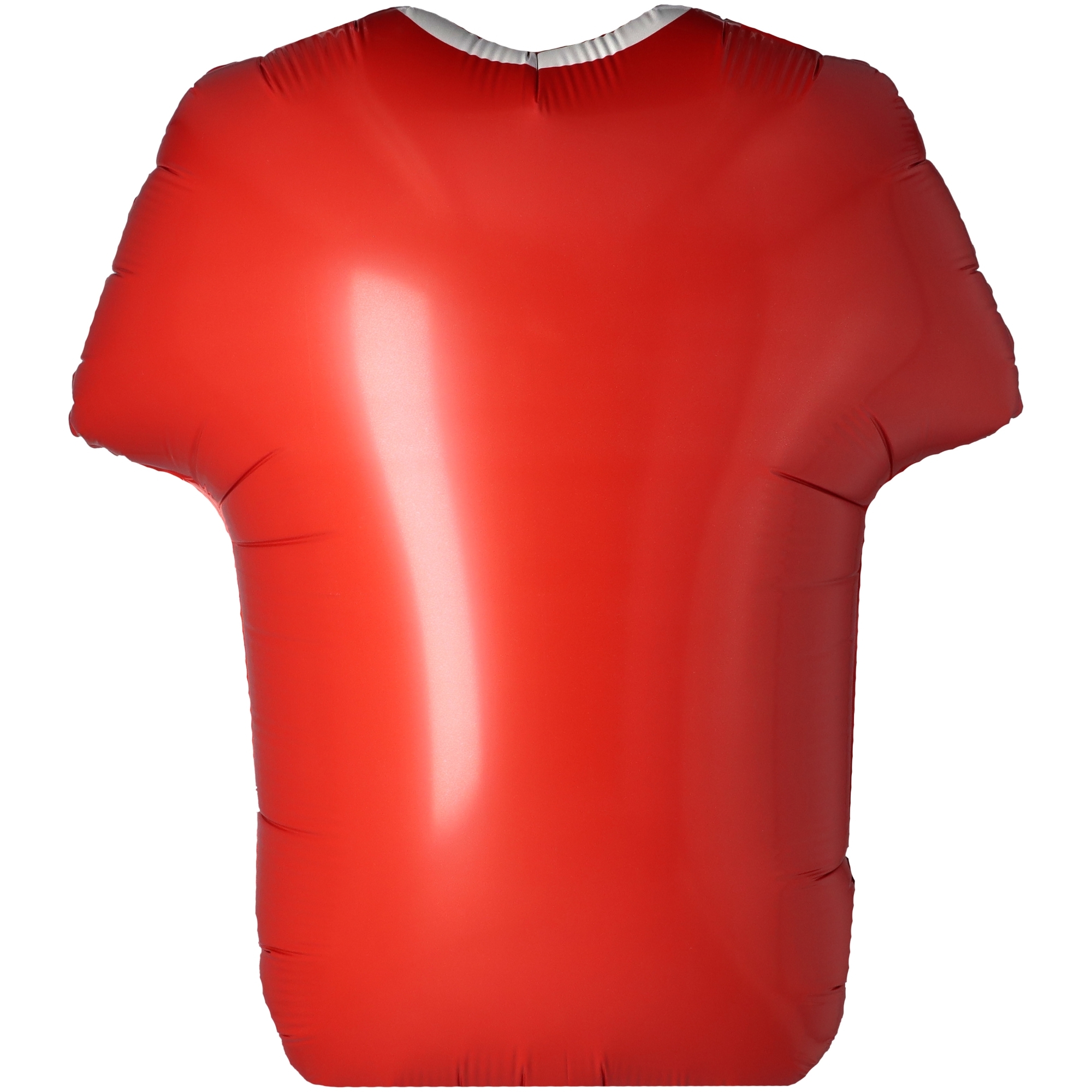 Folienballon Individuelles "Fußballtrikot" Rot, 60cm Folienballon Individuelles "Fußballtrikot" Rot, 60cm