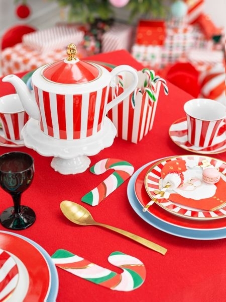 20 Servietten "Zuckerstange"