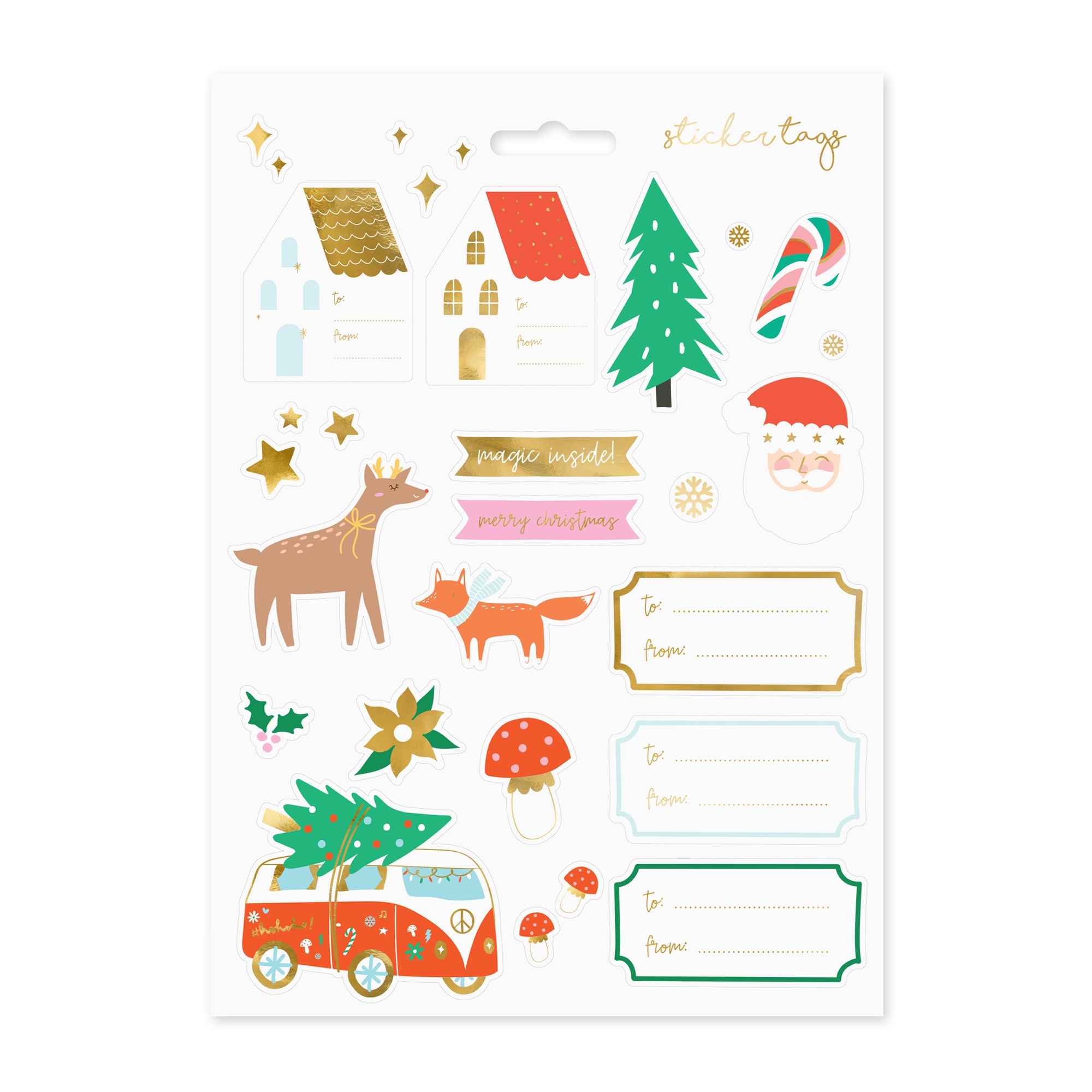 Weihnachtssticker "Winterwald" Weihnachtssticker "Winterwald"