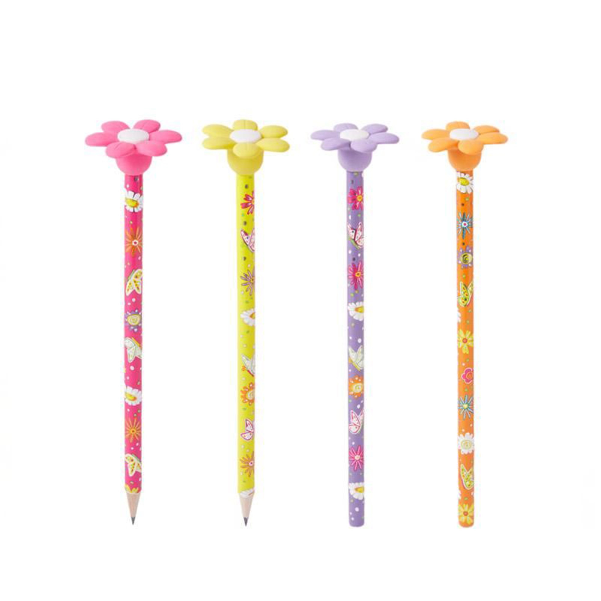 Bleistift & Radierer "Blume"