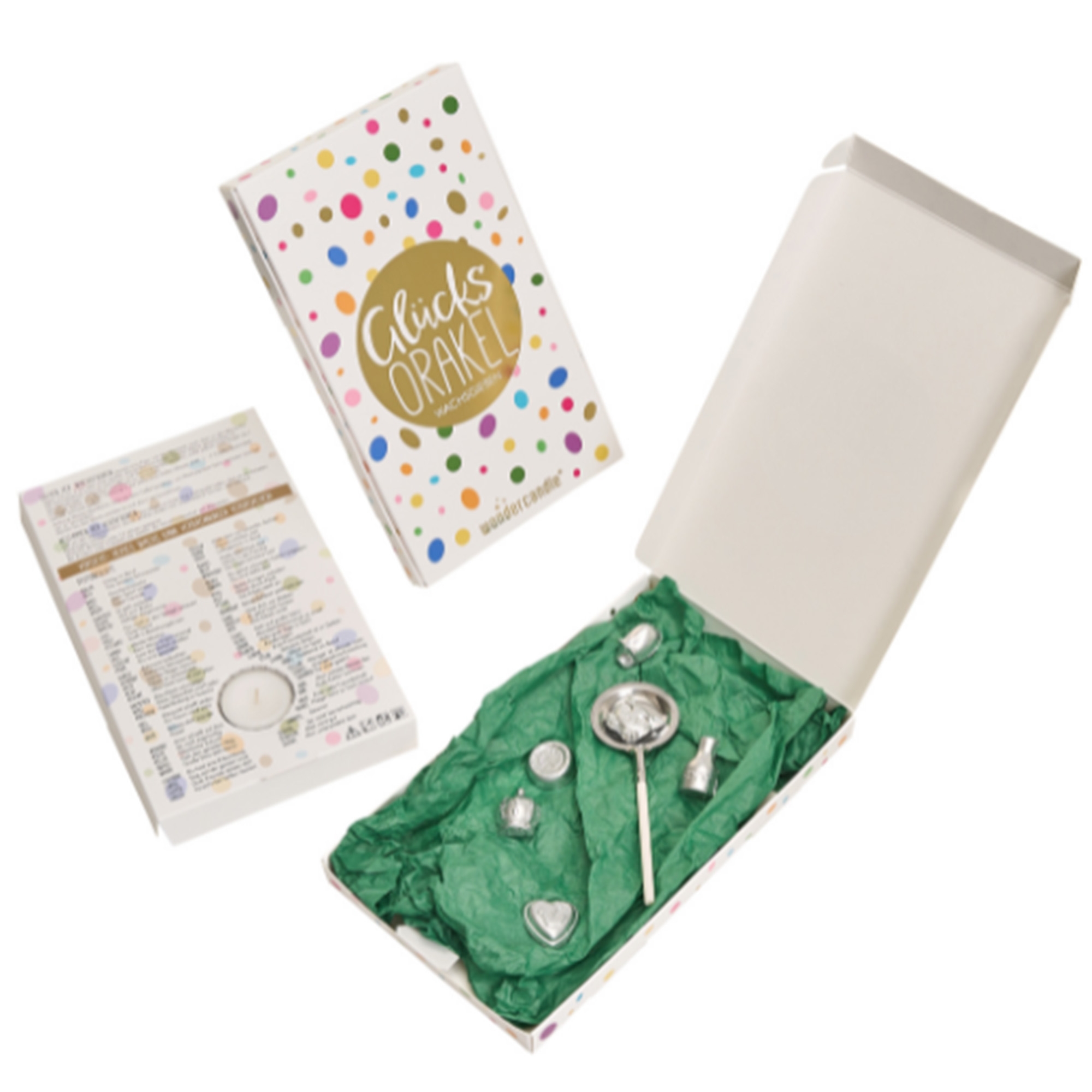 Glücksoragel Wachsgießen