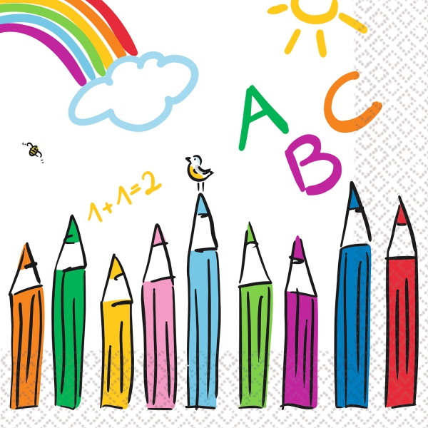 20 Servietten zum Schulstart 20 Servietten zum Schulstart