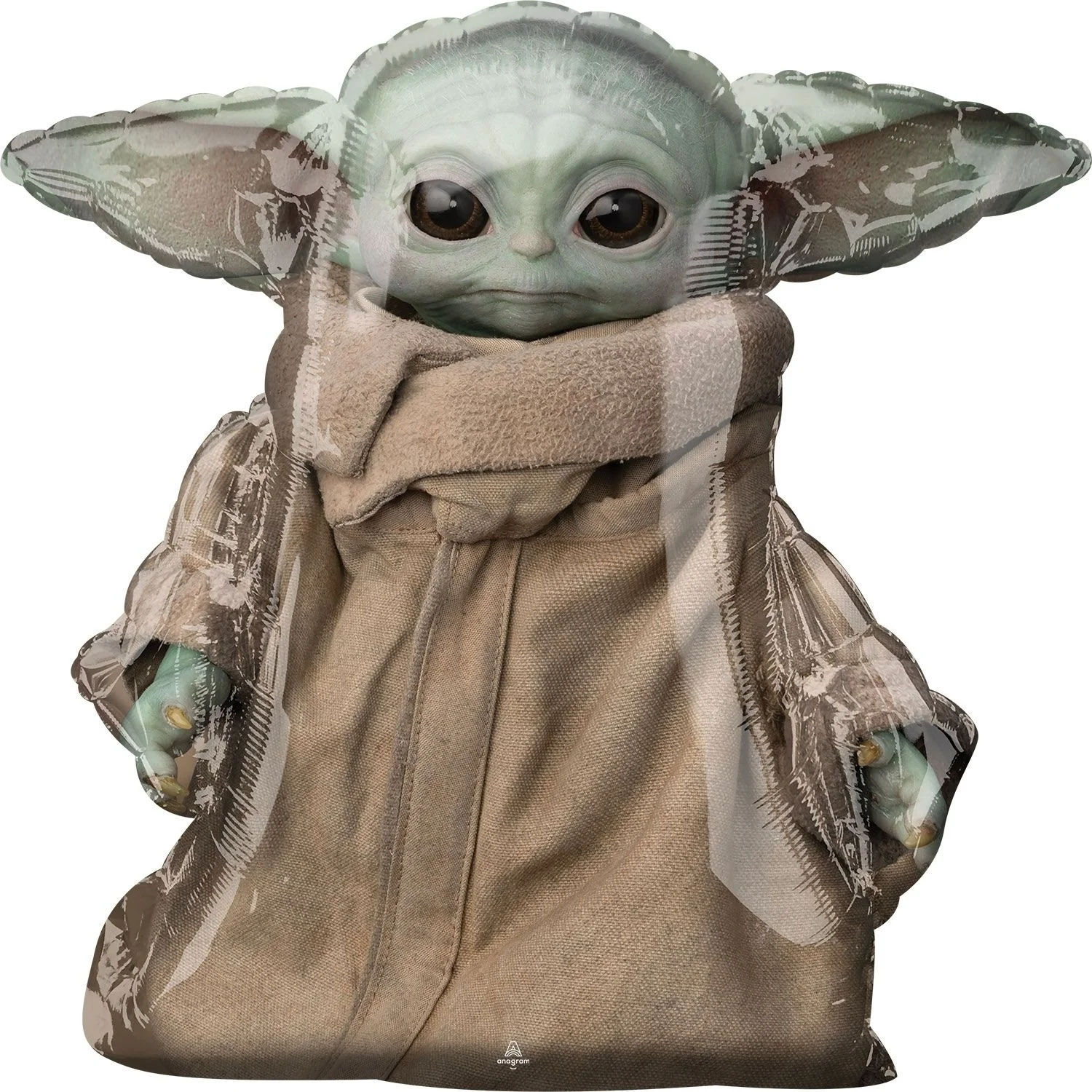 baby-yoda, grogu, hooded-sweater, soft-plush, green-skin