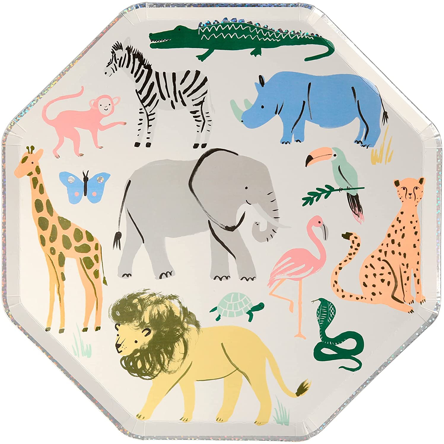 Meri Meri - 8 Teller Safari Meri Meri - 8 Teller Safari