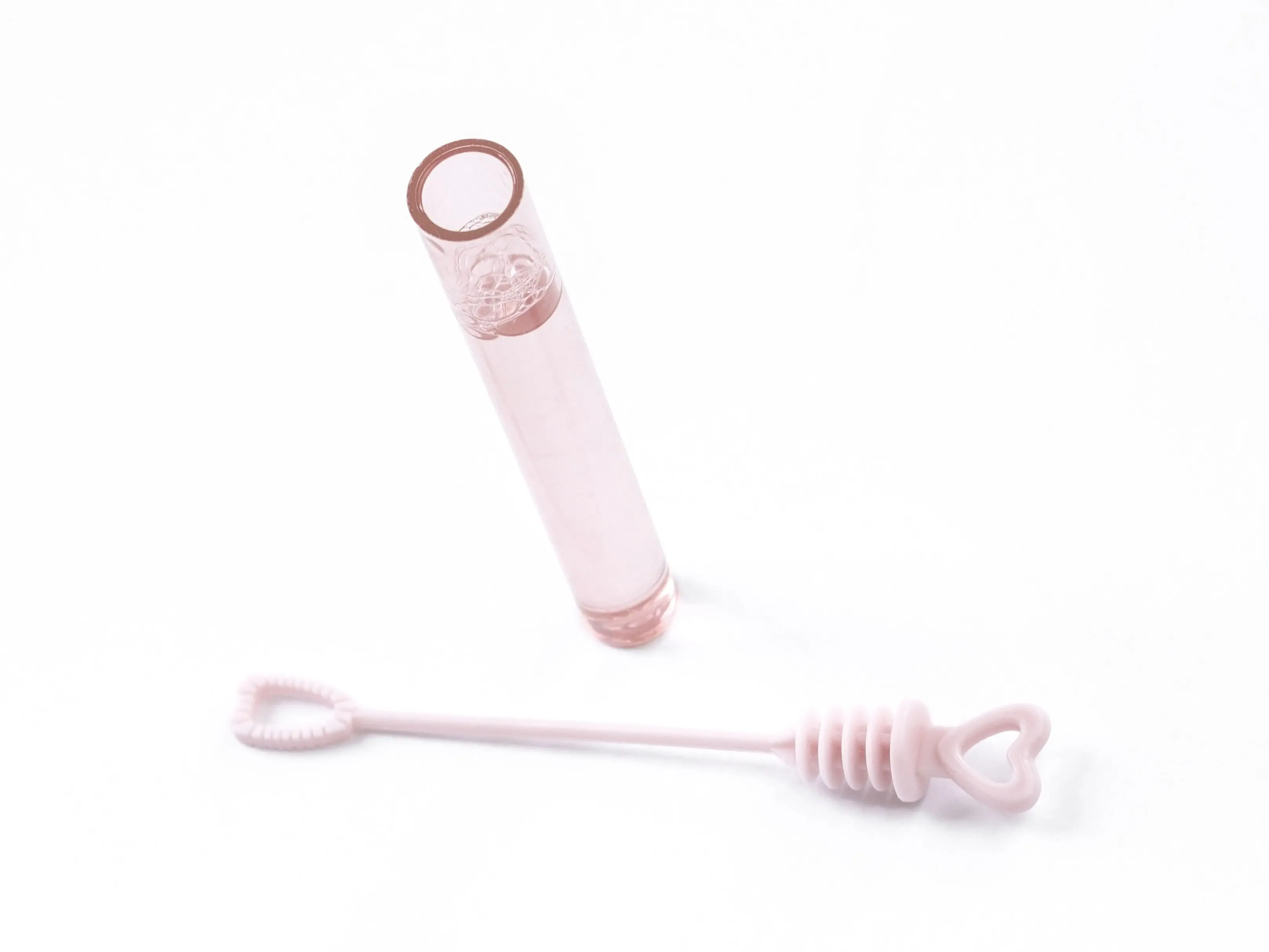 48 Seifenblasen Herz Rosa