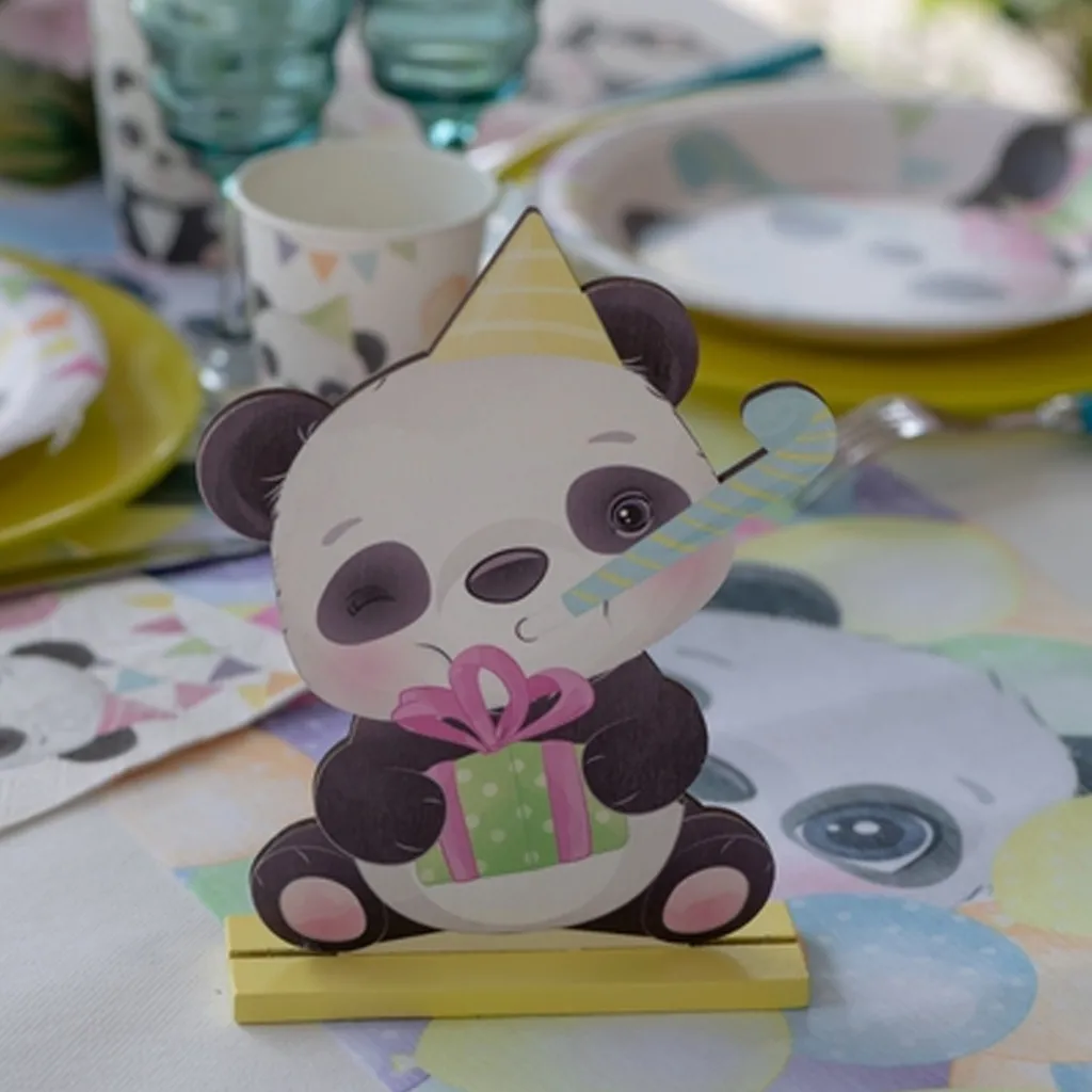 Panda Party - Deko-Aufsteller